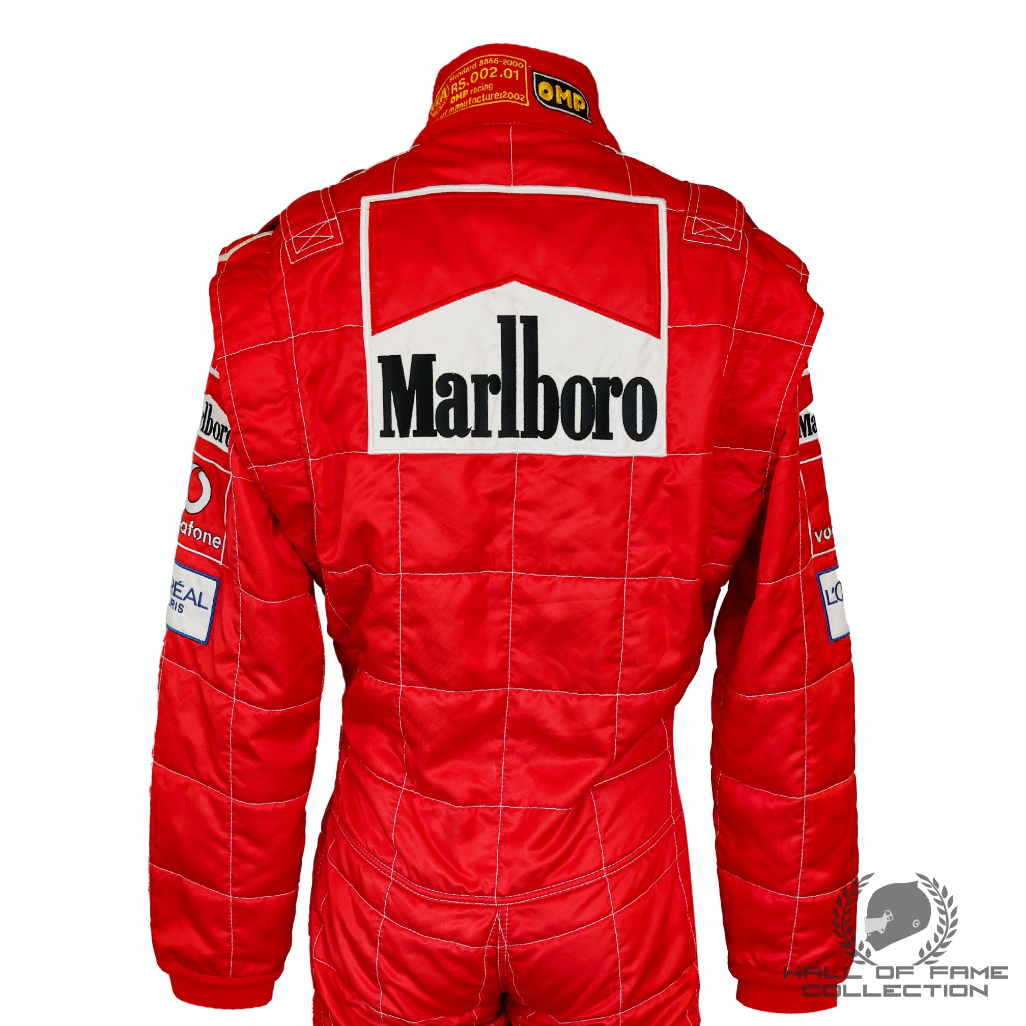 2002 Michael Schumacher Championship Season Used Scuderia Ferrari F1 Suit