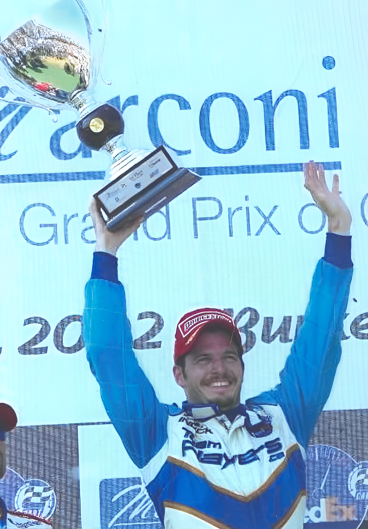 2002 Patrick Carpentier Cleveland GP Win IndyCar Trophy