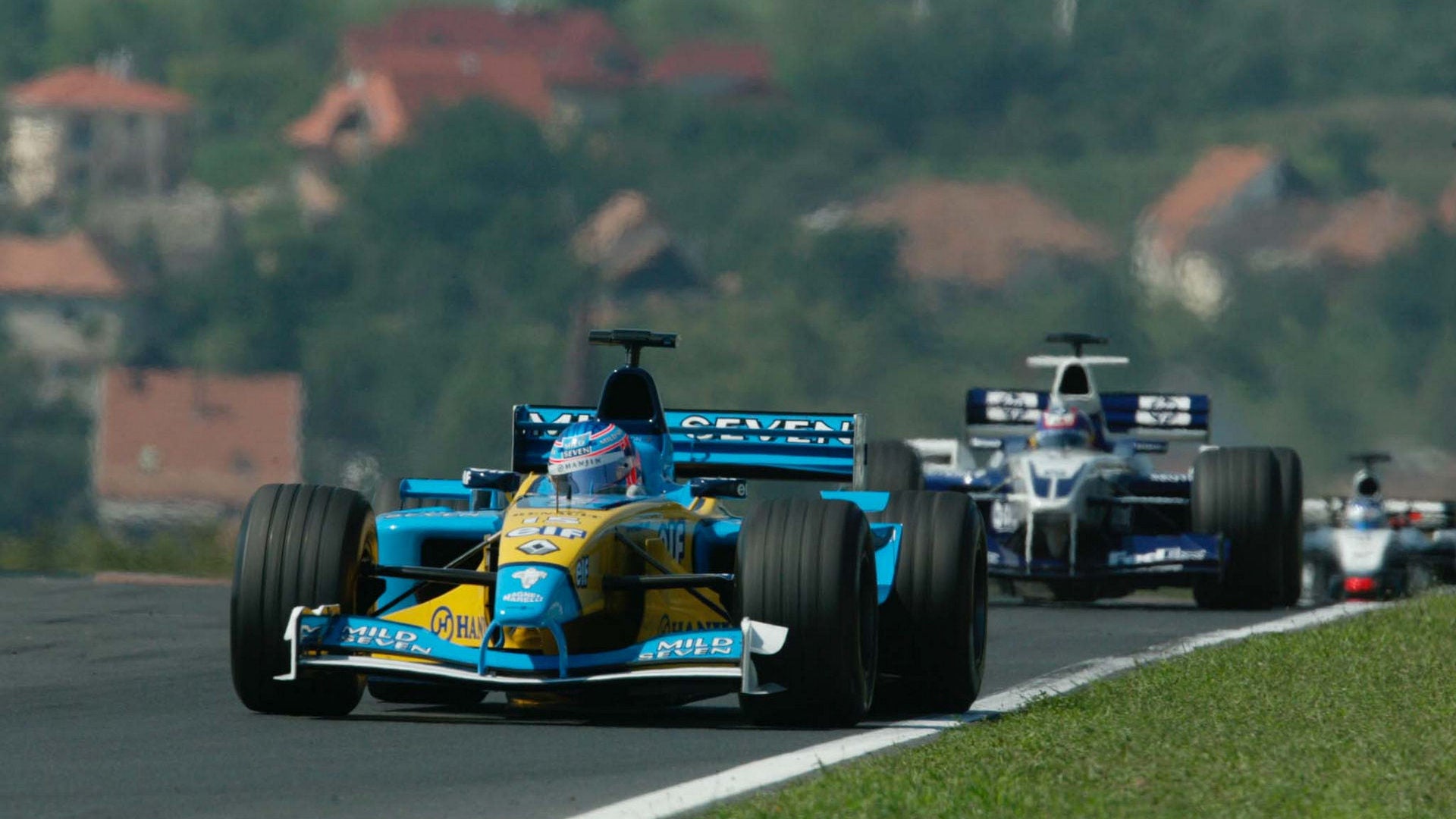 2002 Jenson Button Signed Race Used Renault Alpinestars F1 Boots