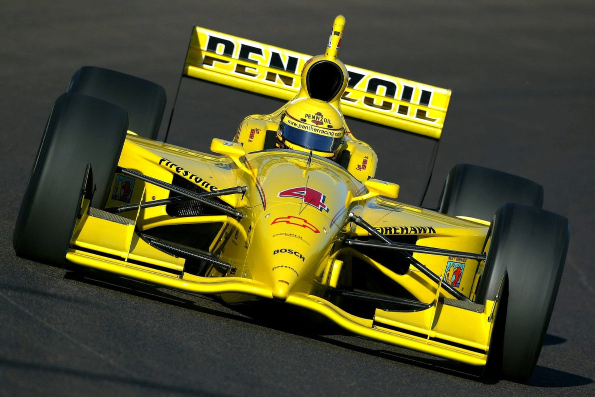 2002 Sam Hornish Jr. Signed Championship Used Panther Racing Simpson IndyCar Suit