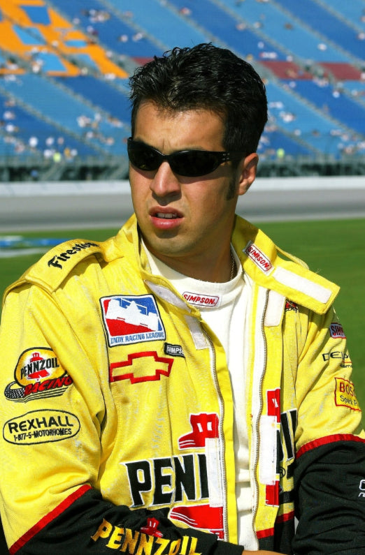 2002 Sam Hornish Jr. Signed Championship Used Panther Racing Simpson IndyCar Suit