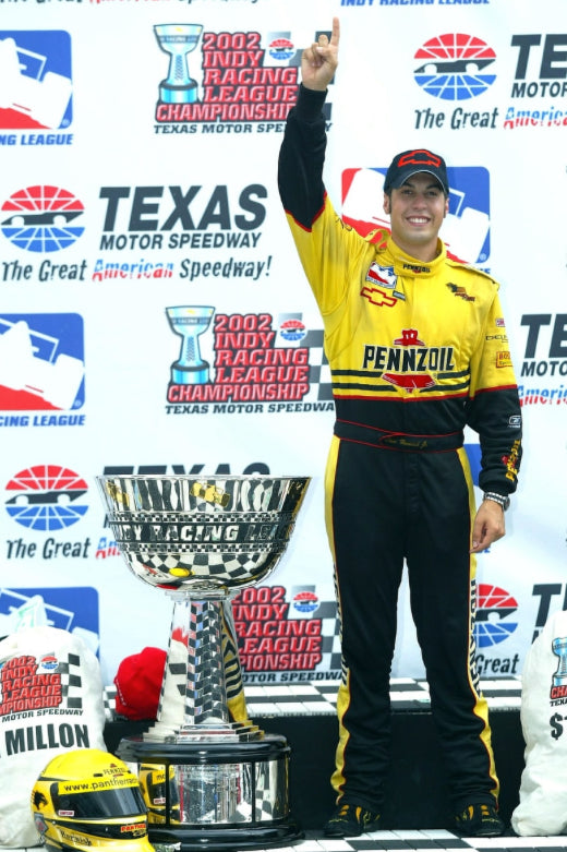 2002 Sam Hornish Jr. Signed Championship Used Panther Racing Simpson IndyCar Suit