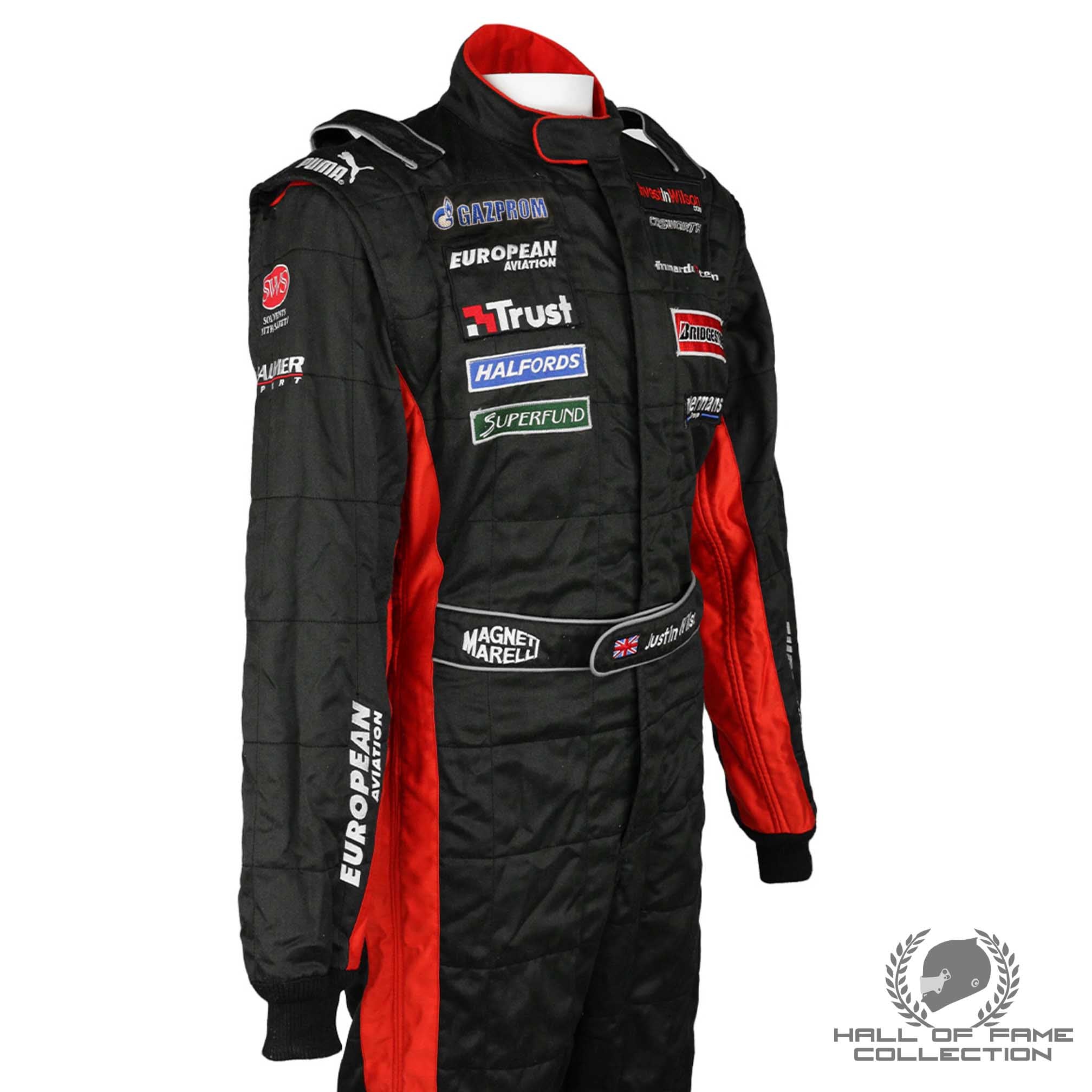 2003 Justin Wilson Very Rare Rookie Minardi F1 Suit