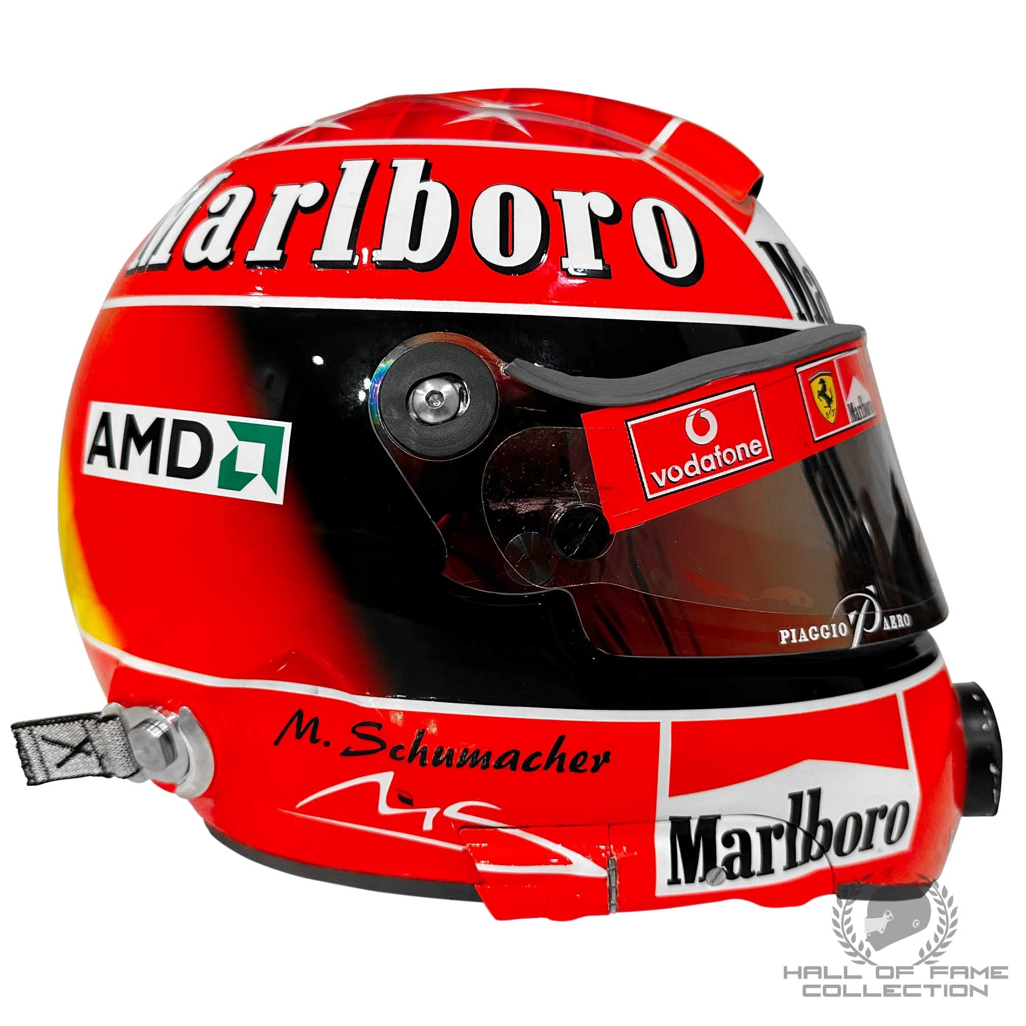 2003 Michael Schumacher Scuderia Ferrari Formula 1 Used Helmet