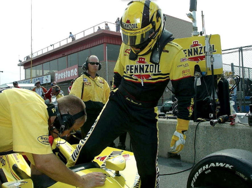 2003 Sam Hornish Jr. Signed Race Used Panther Racing Alpinestars IndyCar Gloves