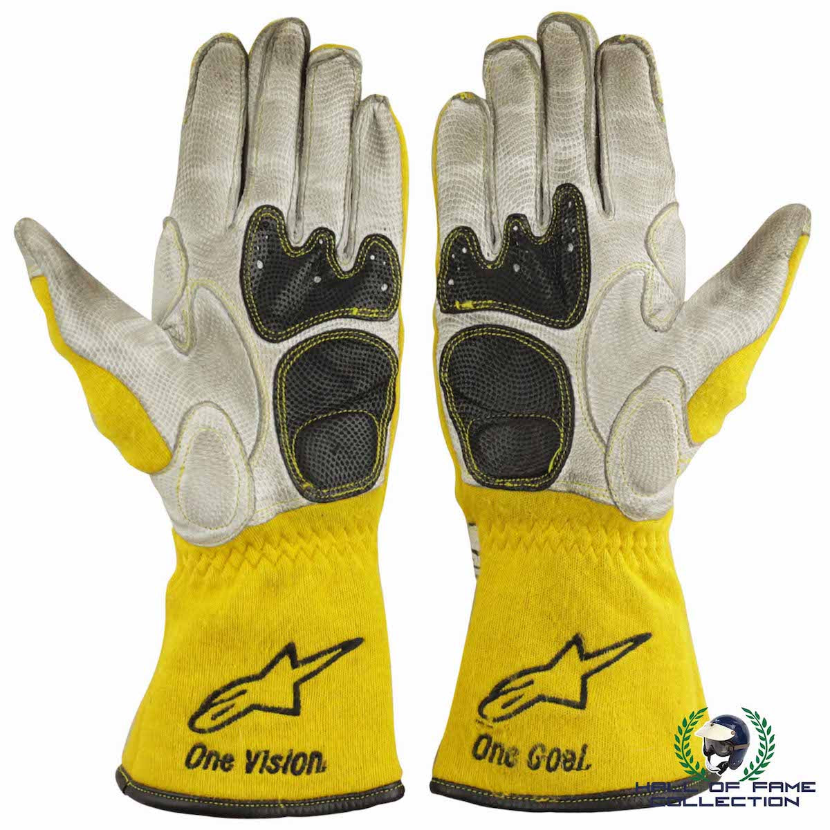 2003 Sam Hornish Jr. Signed Race Used Panther Racing Alpinestars IndyCar Gloves