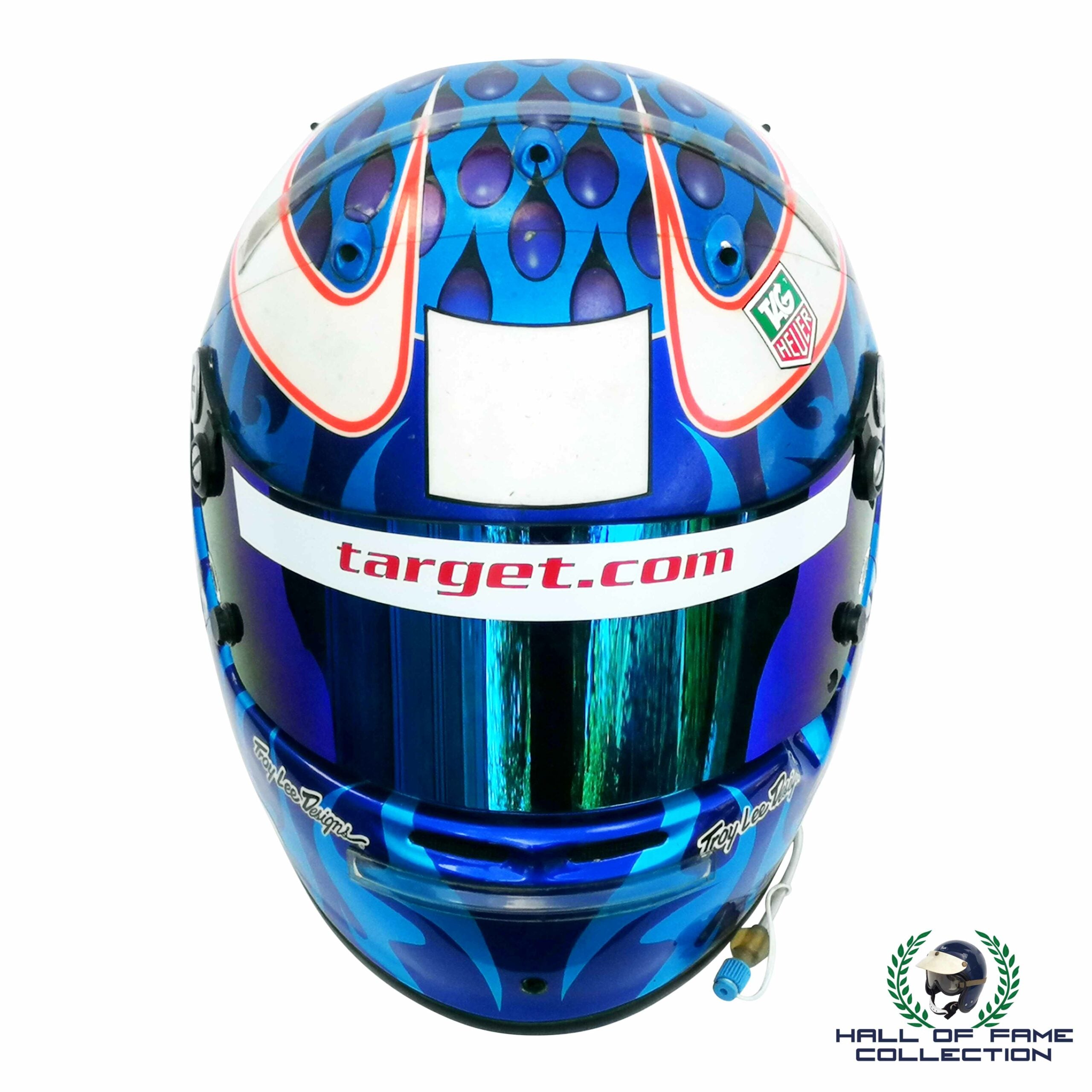 2003 Scott Dixon Race Used Target Chip Ganassi Racing First Championship IndyCar Helmet