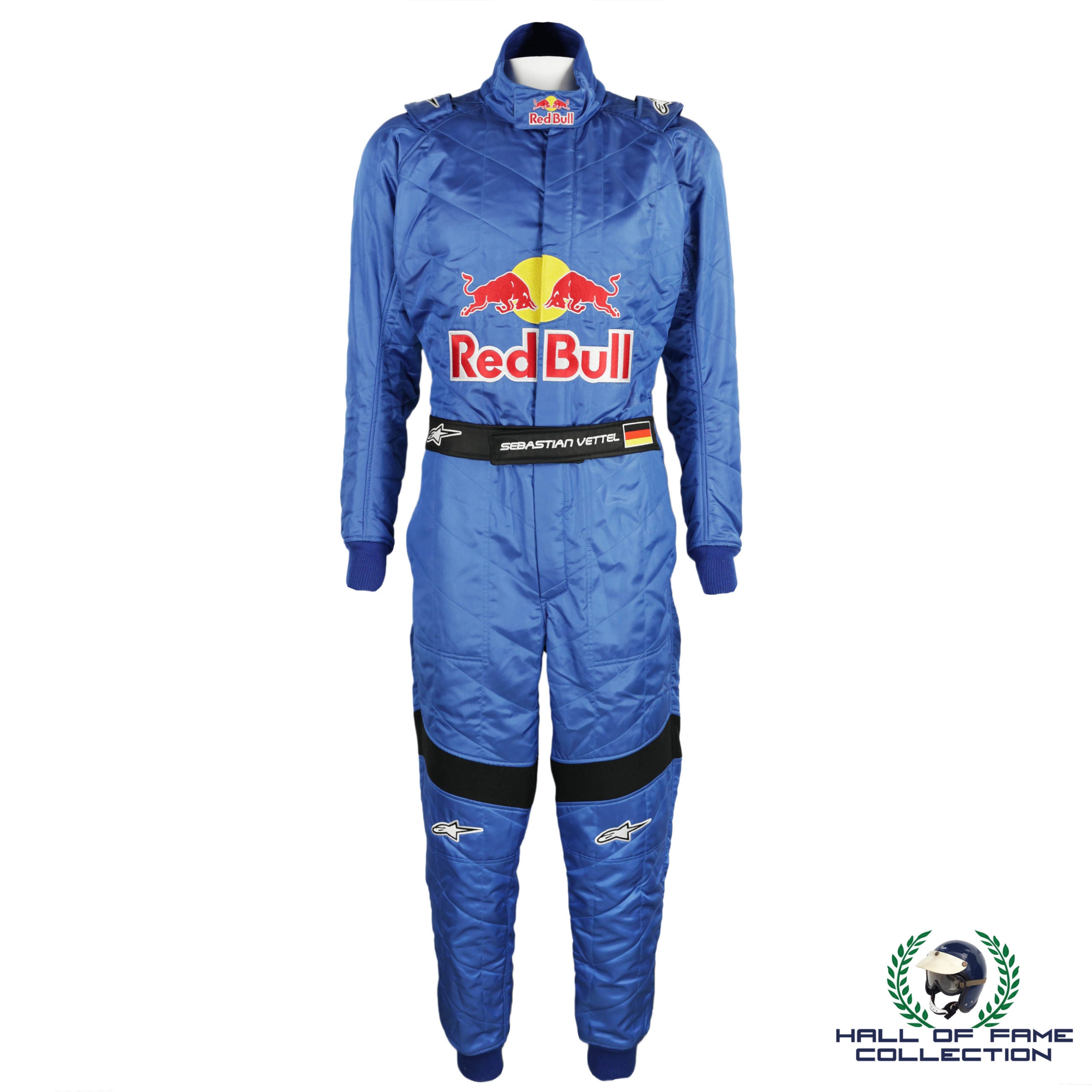 2003 Sebastian Vettel Race Worn Red Bull Junior Race Worn Suit