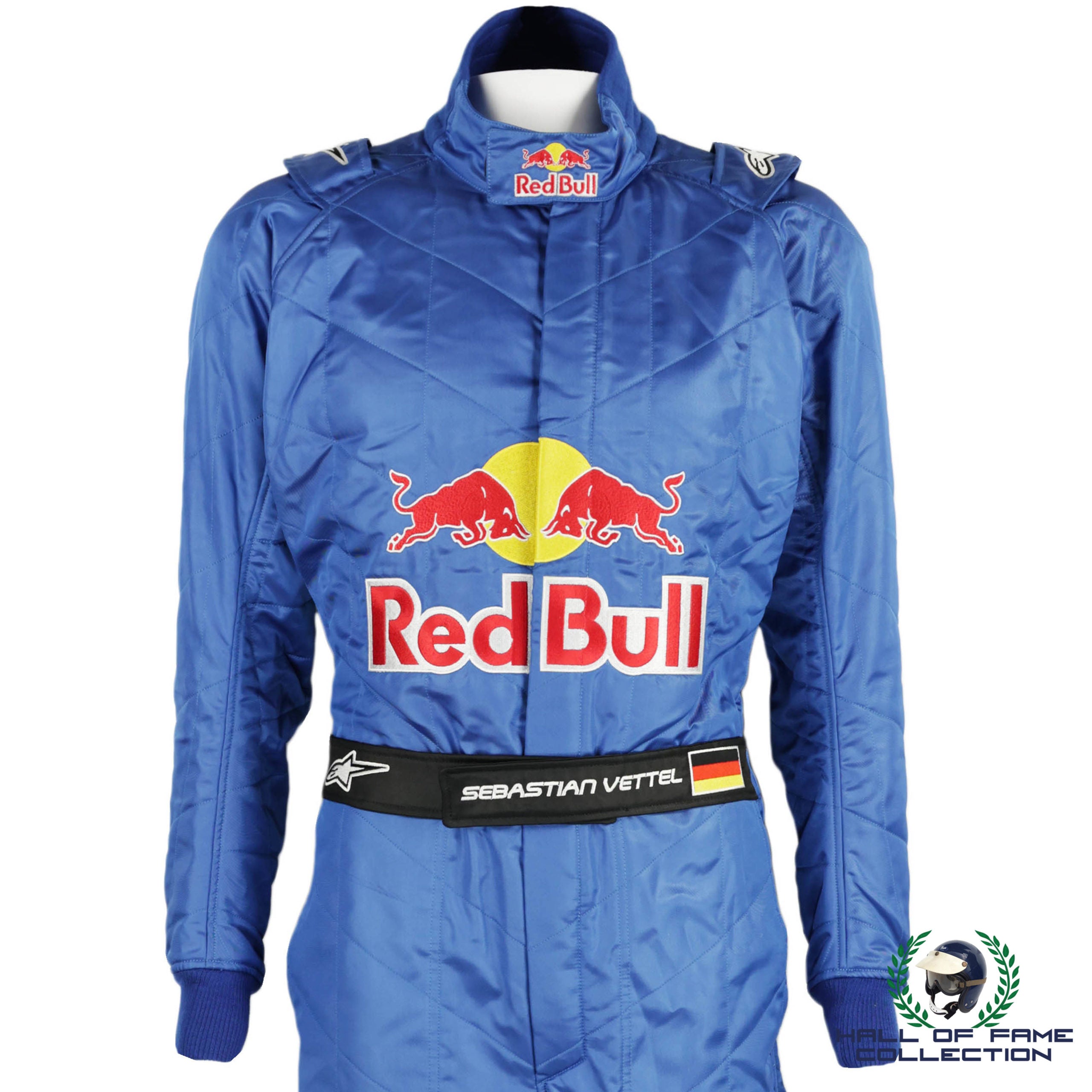2003 Sebastian Vettel Race Worn Red Bull Junior Race Worn Suit
