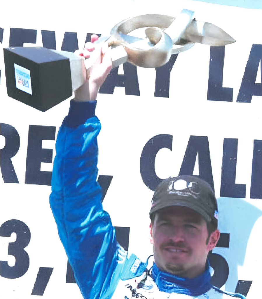 2003 Patrick Carpentier Laguna Seca GP Win IndyCar Trophy