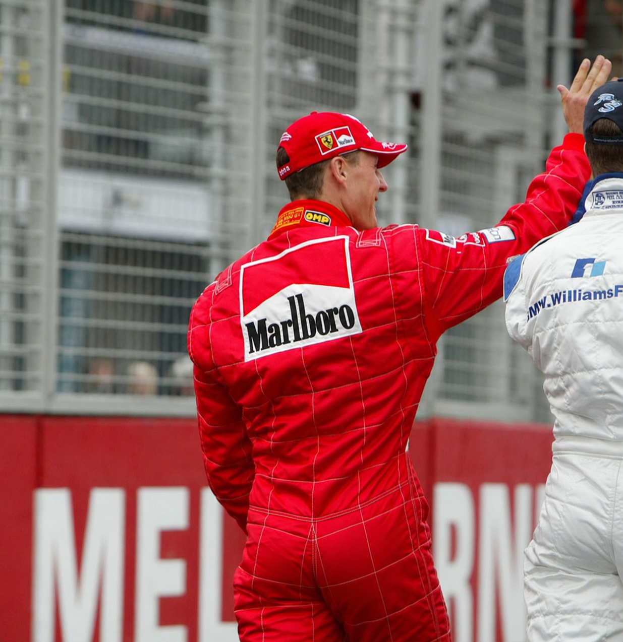 2003 Michael Schumacher Championship Season Australian GP Race Used Scuderia Ferrari F1 Suit