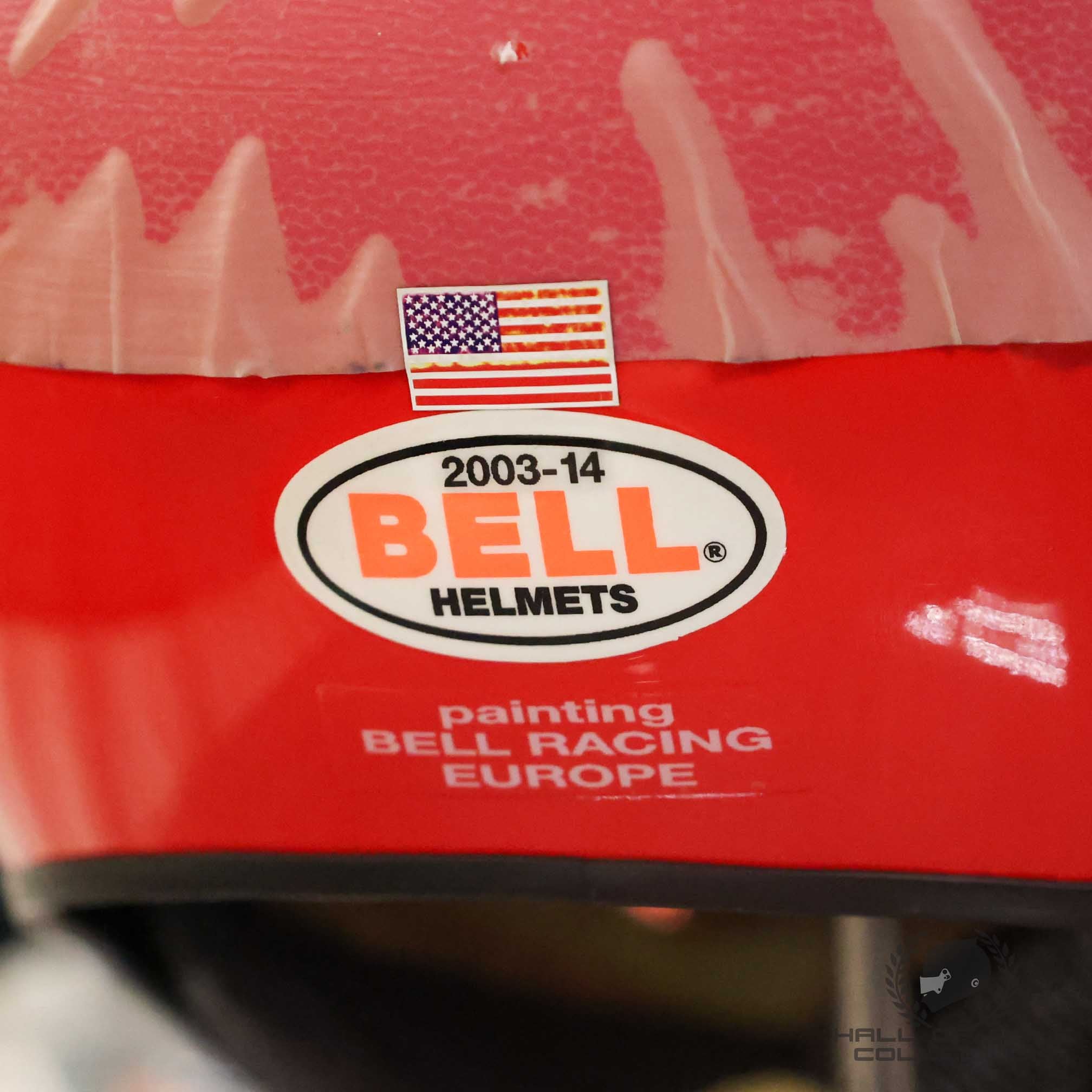 2003 Jacques Villeneuve Signed United States GP Race Used BAR Honda F1 Helmet