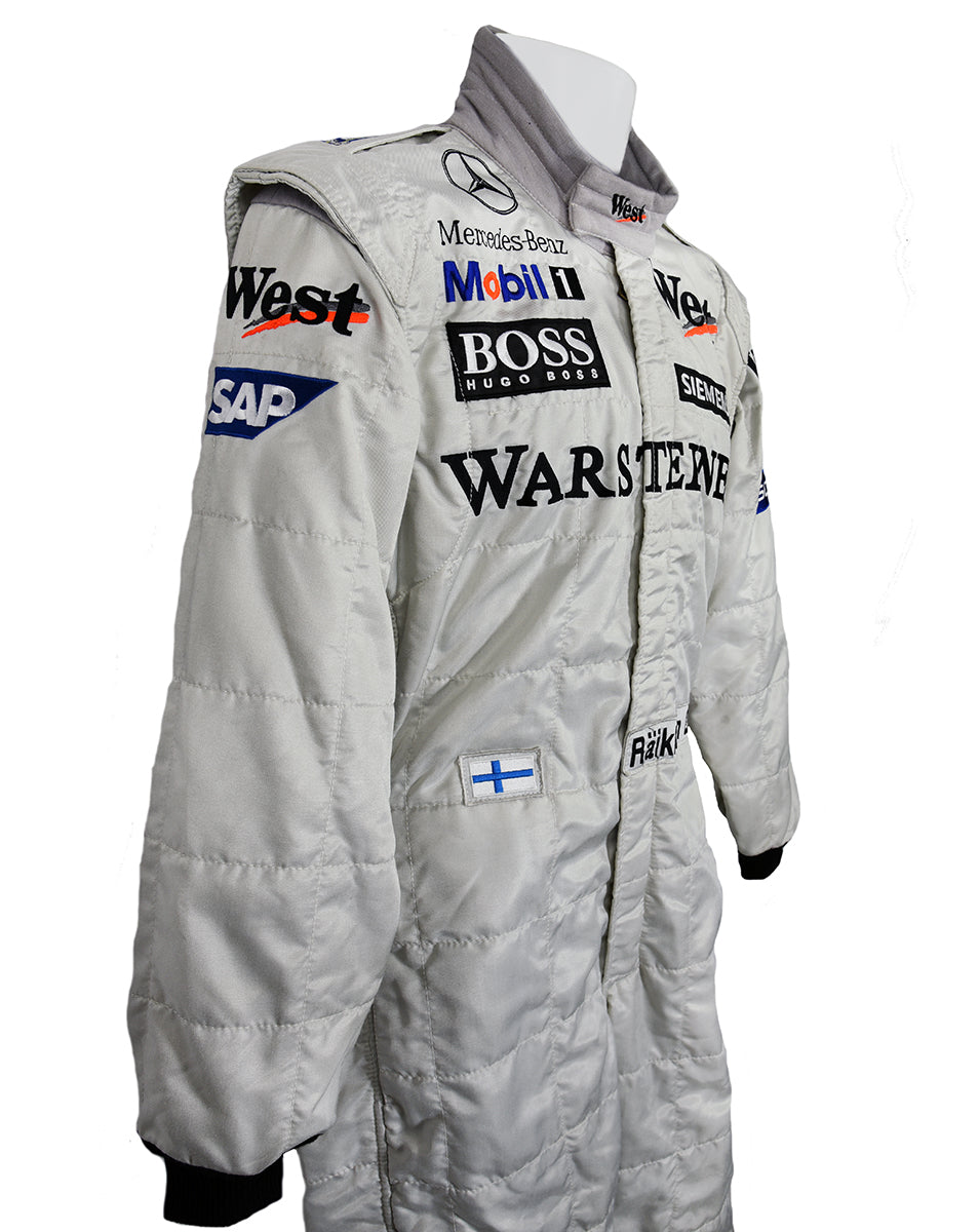 2004 Kimi Raikkonen Original Used McLaren Mercedes F1 suit