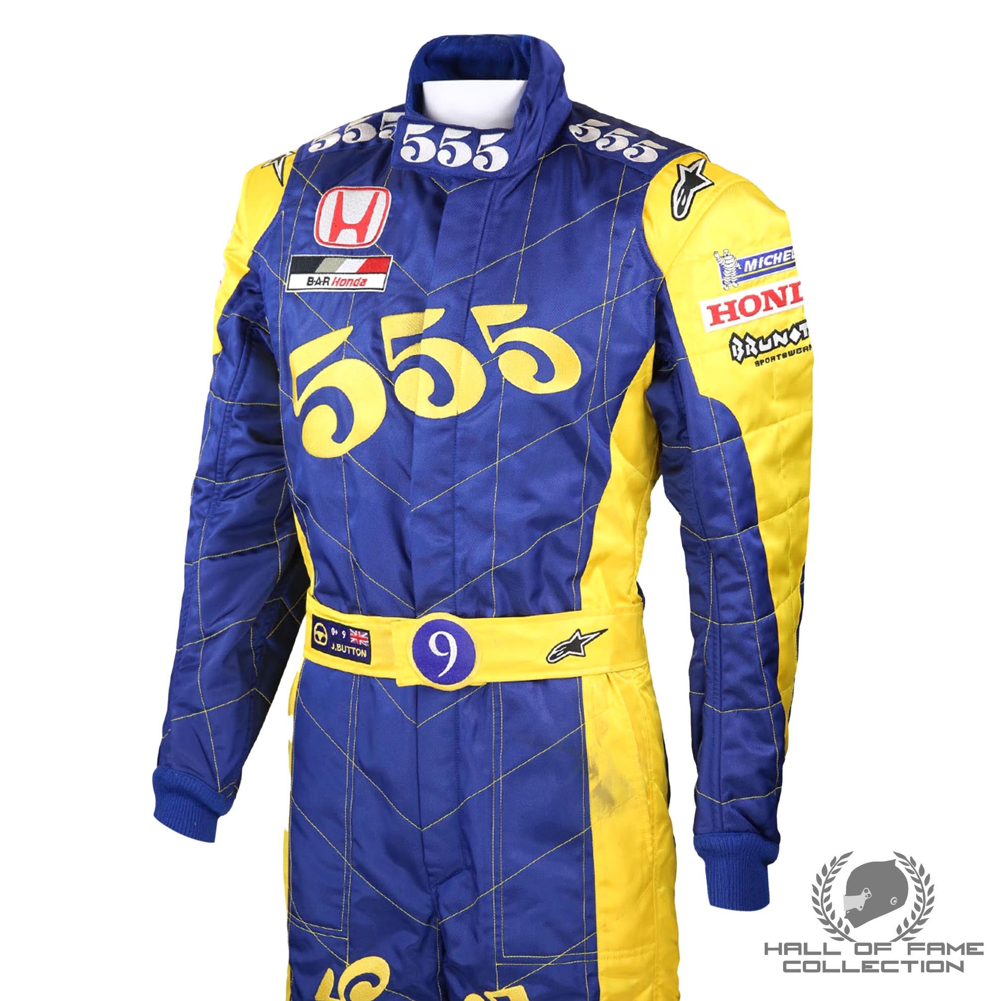 2004 Jenson Button Chinese Grand Prix BAR Honda F1 Suit