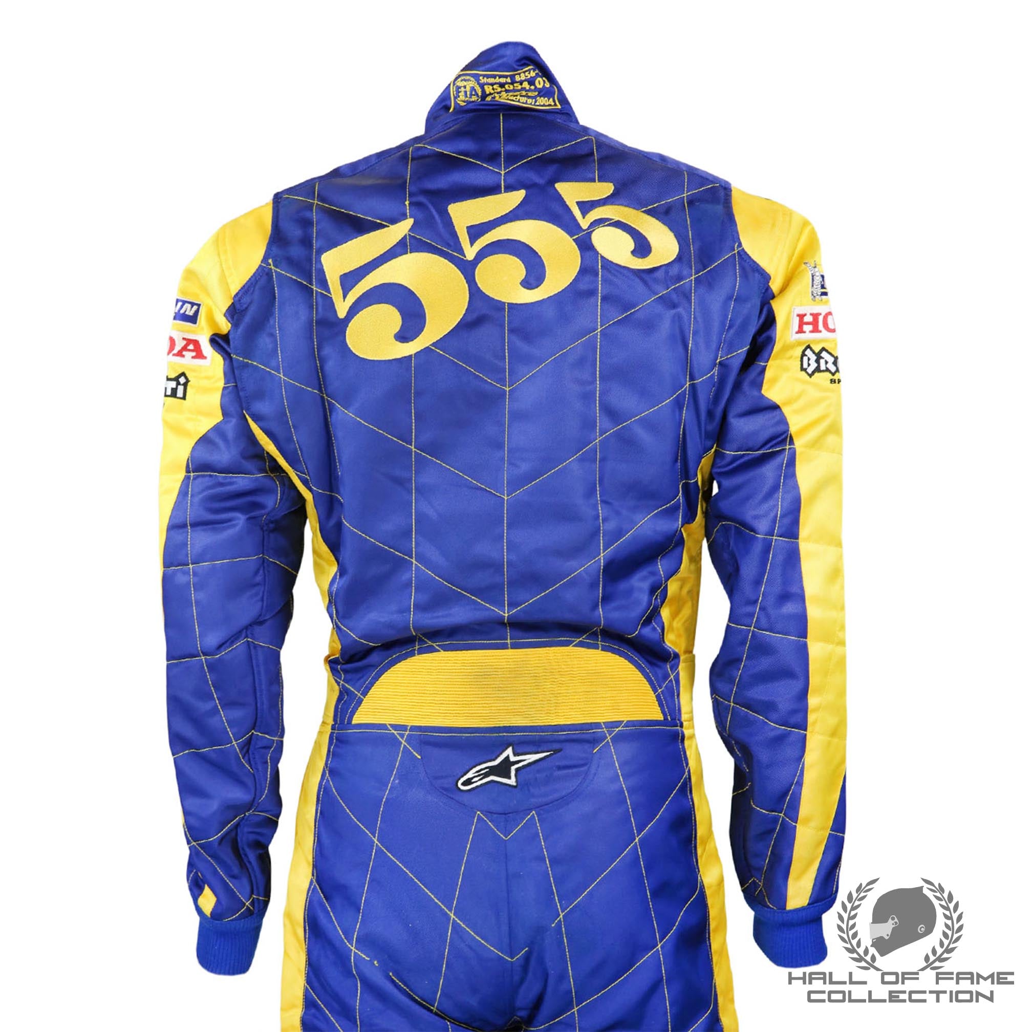 2004 Jenson Button Chinese Grand Prix BAR Honda F1 Suit