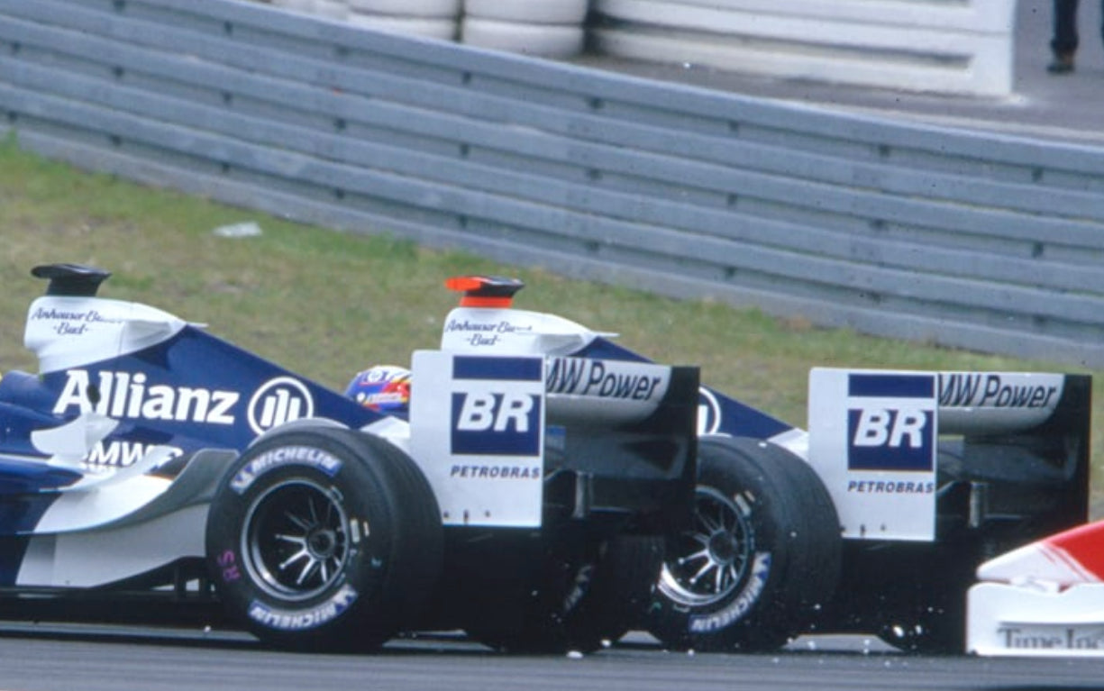 2004 Nick Heidfeld Signed Used BMW Williams F1 Team F1 Endplate