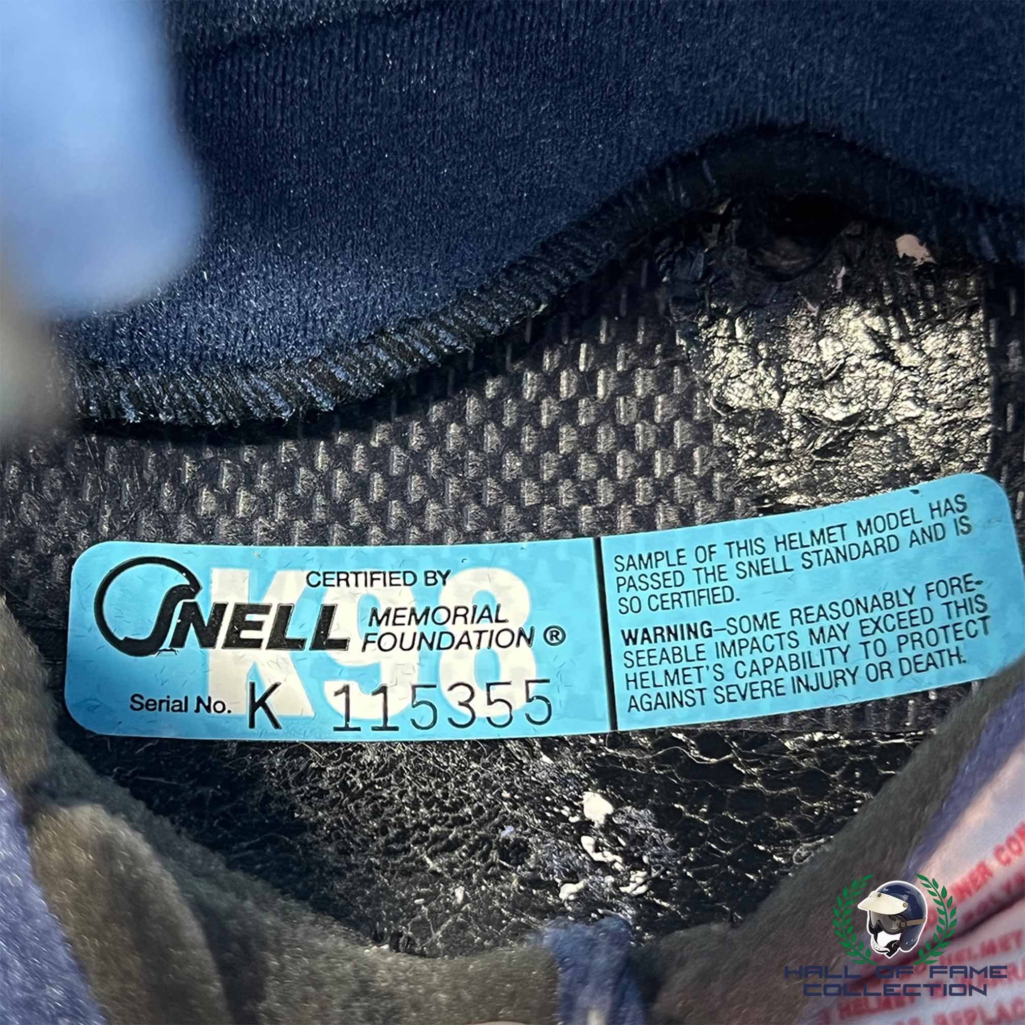 2005 Kimi Raikkonen Signed Replica Arai McLaren Mercedes Benz F1 Helmet