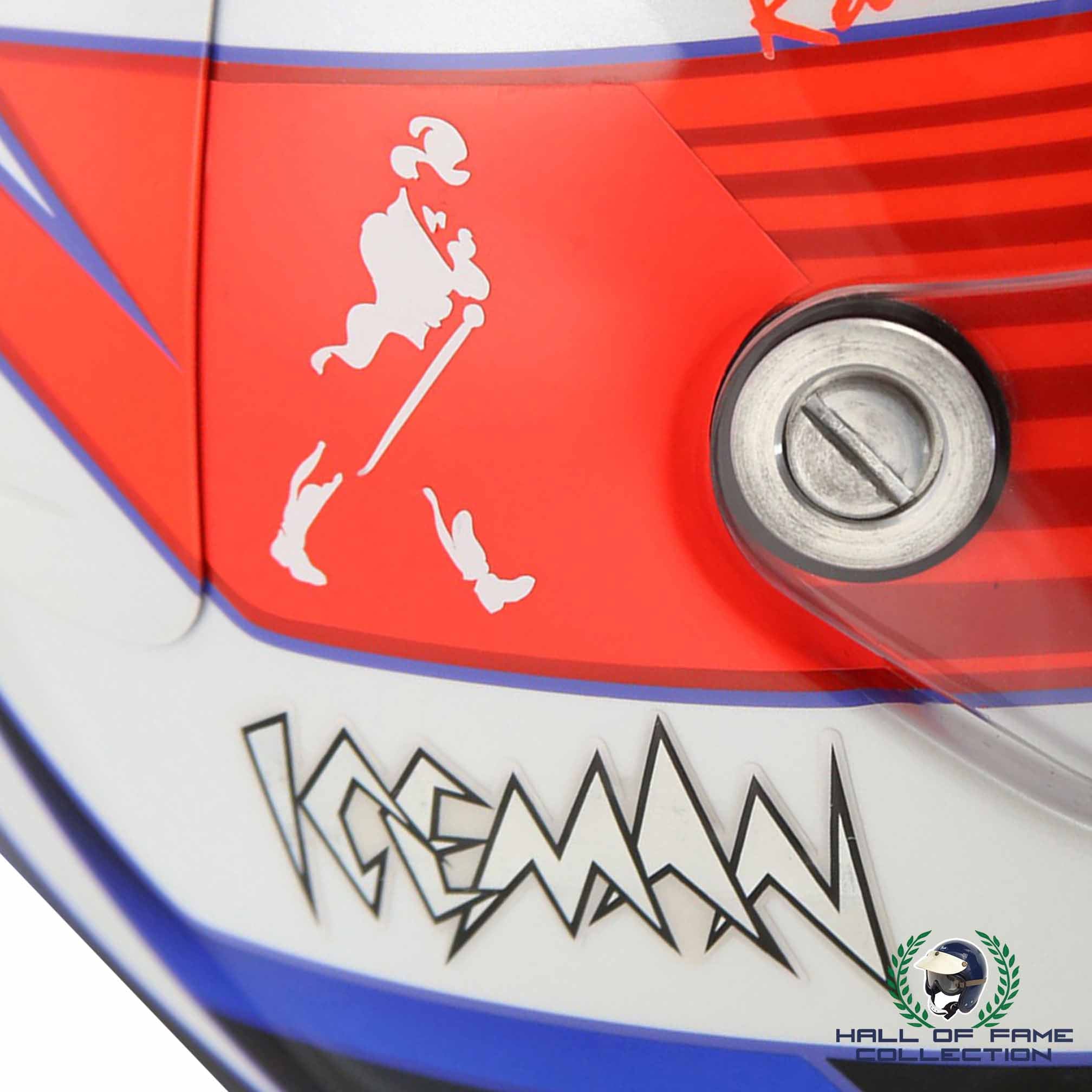 2005 Kimi Raikkonen Signed Replica Arai McLaren Mercedes Benz F1 Helmet