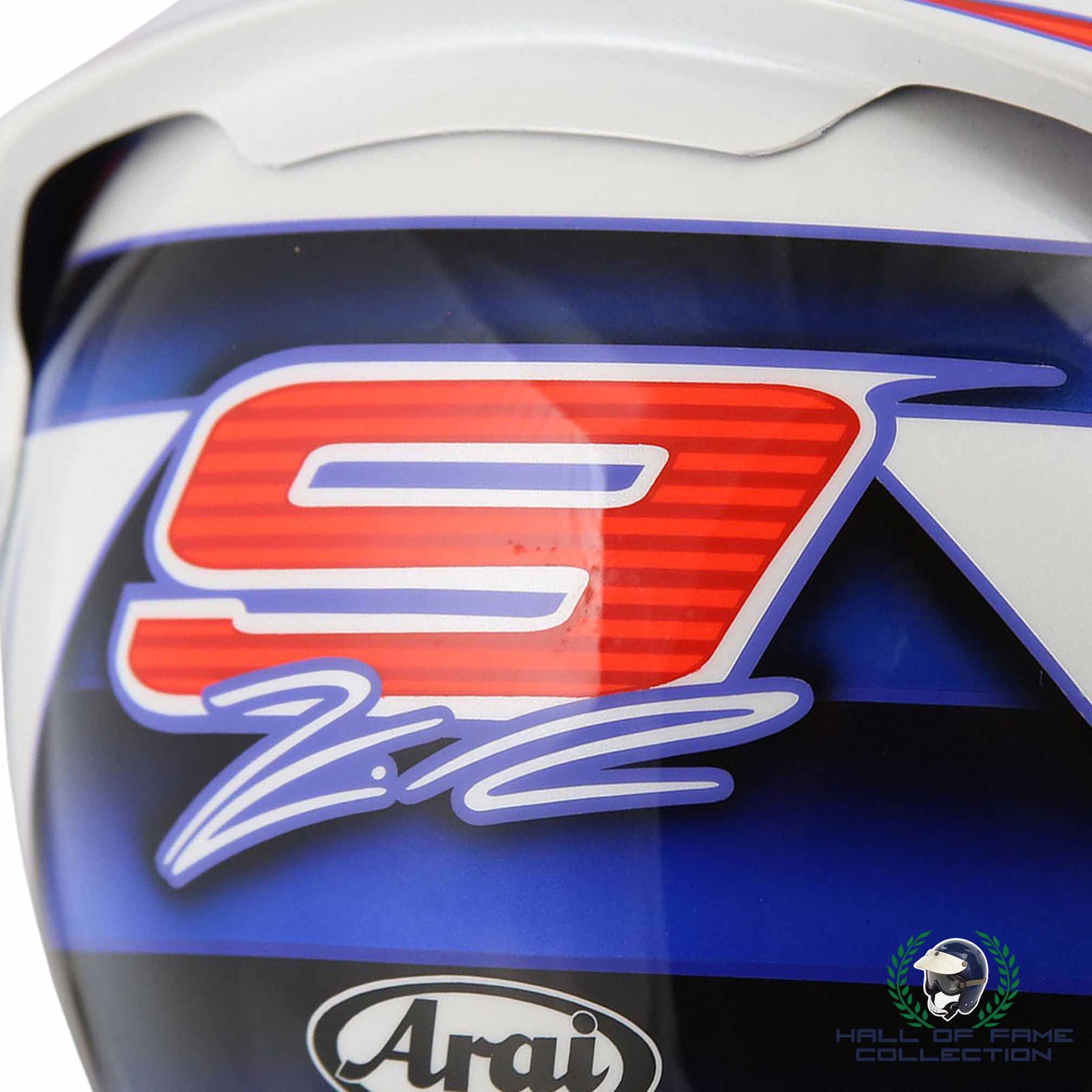 2005 Kimi Raikkonen Signed Replica Arai McLaren Mercedes Benz F1 Helmet