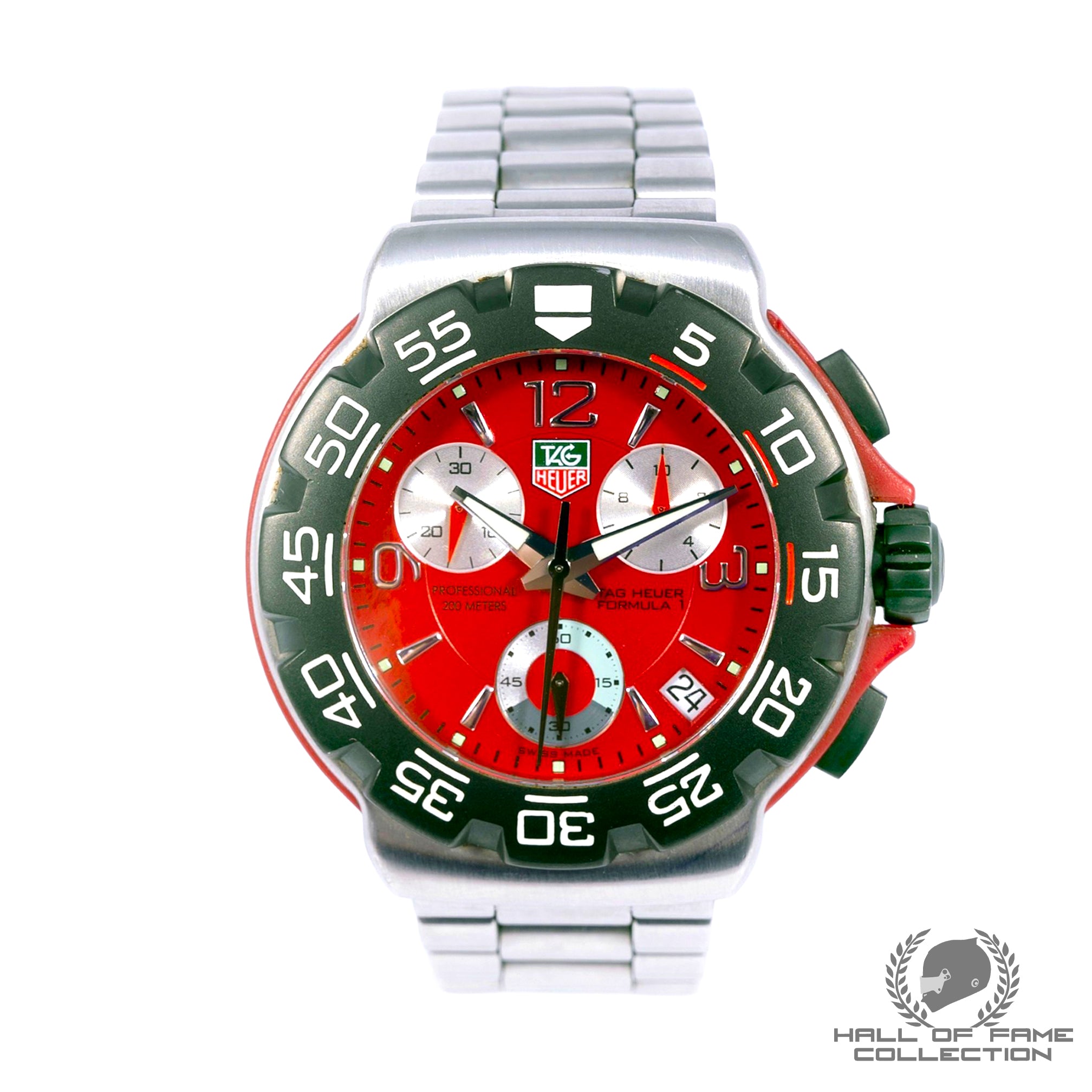 2005 Kimi Raikkonen 12 x Podium Worn Tag Heuer F1 Watch
