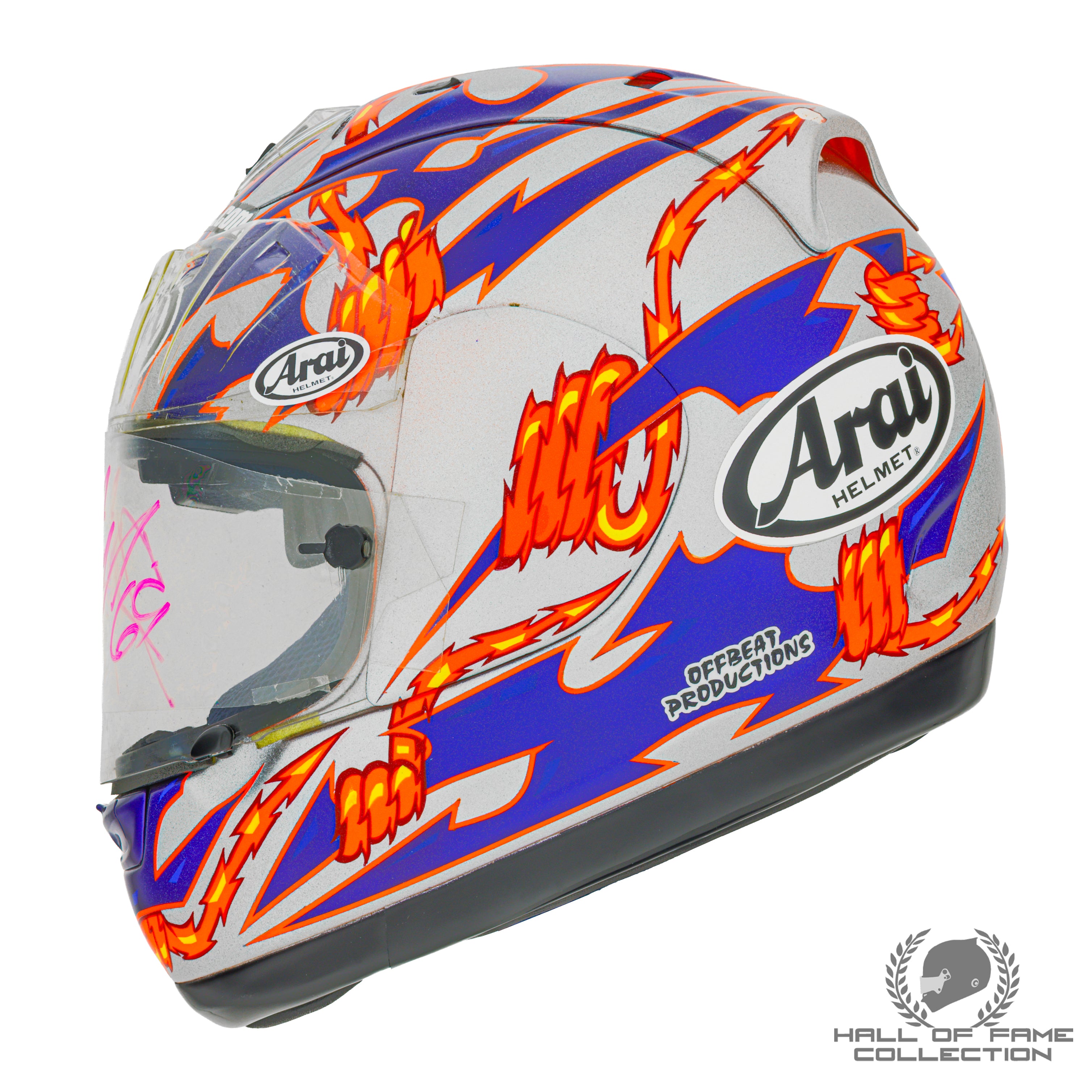 2005 Nicky Hayden Signed Chinese GP Used Repsol Honda Team MotoGP Helmet