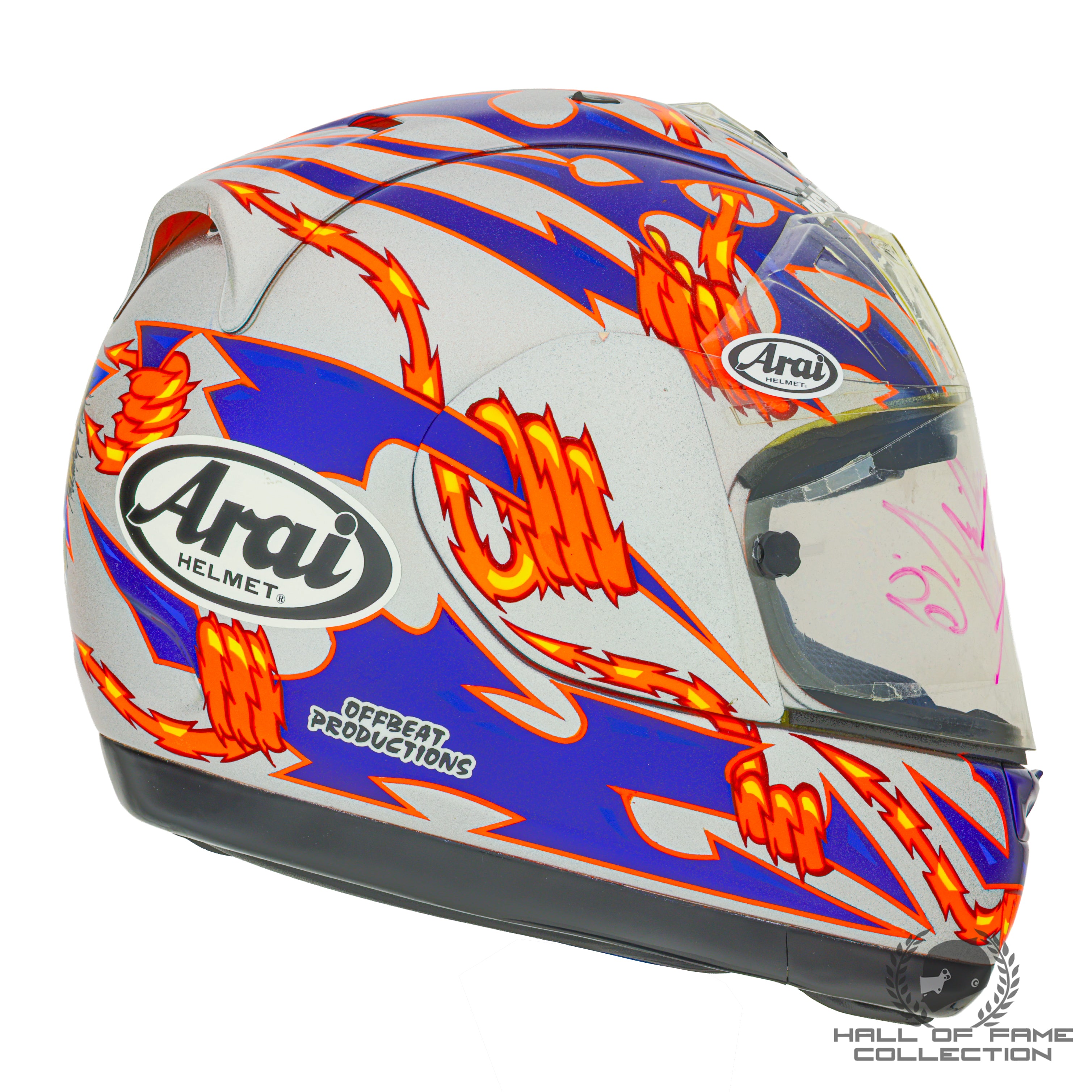 2005 Nicky Hayden Signed Chinese GP Used Repsol Honda Team MotoGP Helmet