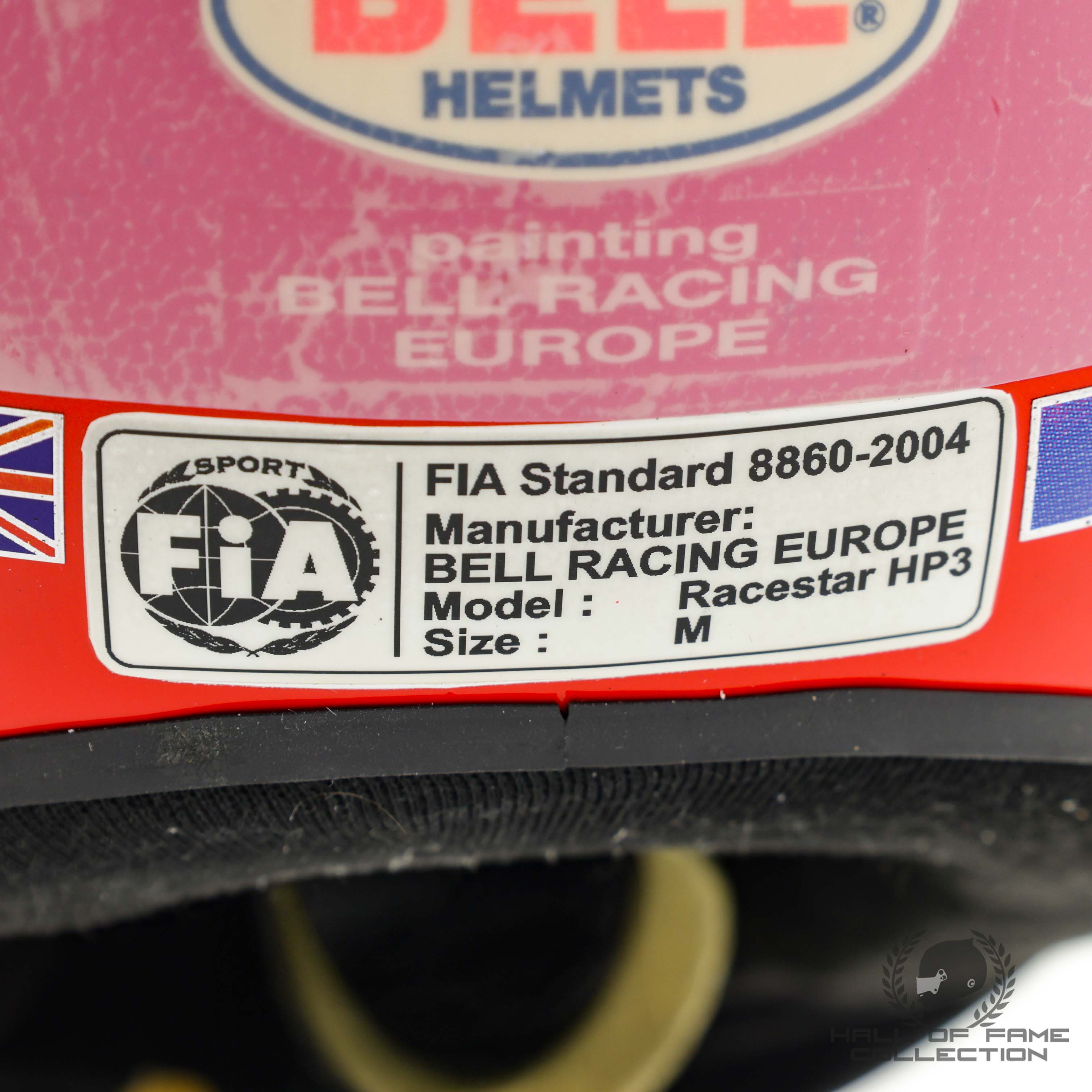 2005 Jacques Villeneuve French & British GP Race Used Sauber-Petronas F1 Helmet