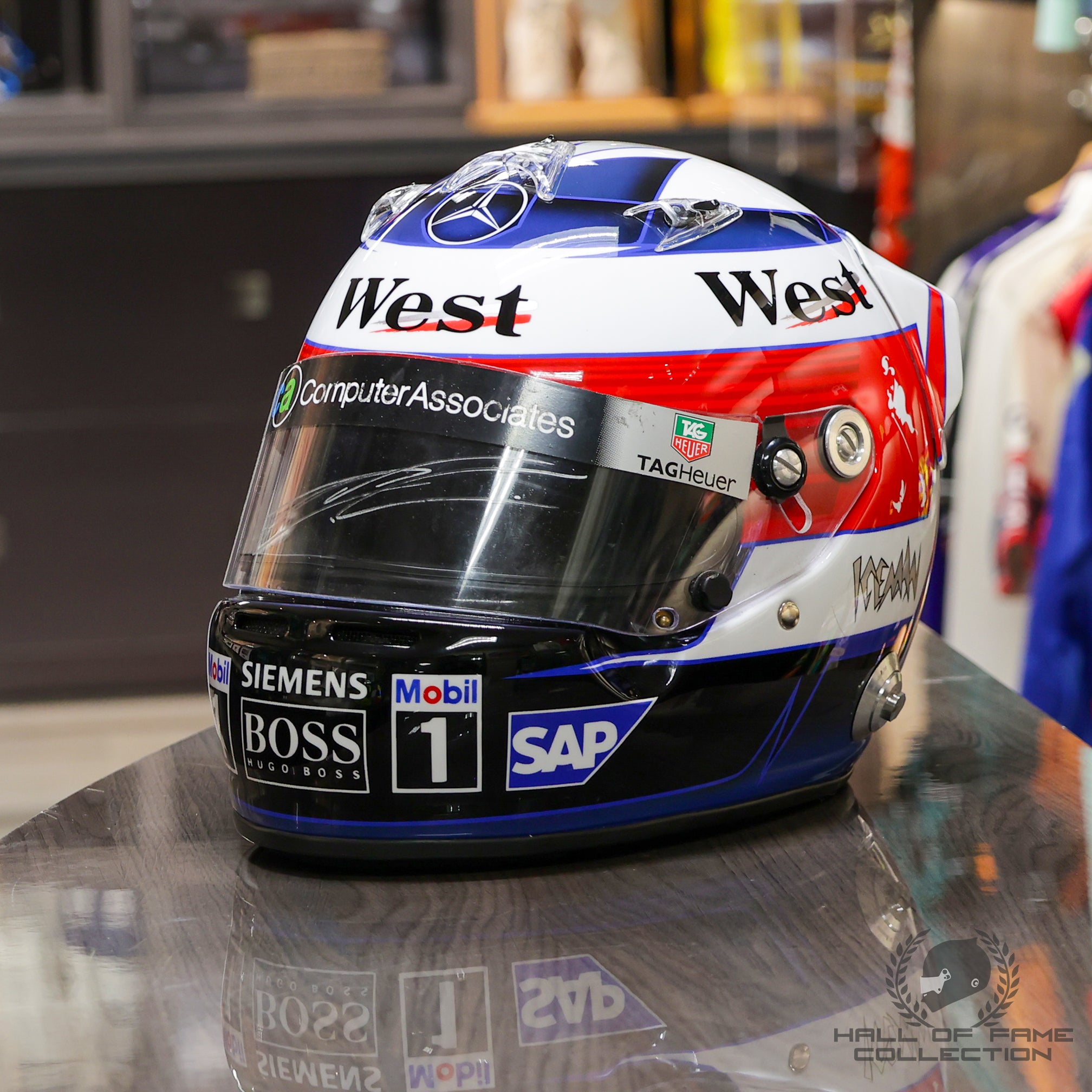 2005 Kimi Raikkonen Signed Replica McLaren F1 Helmet