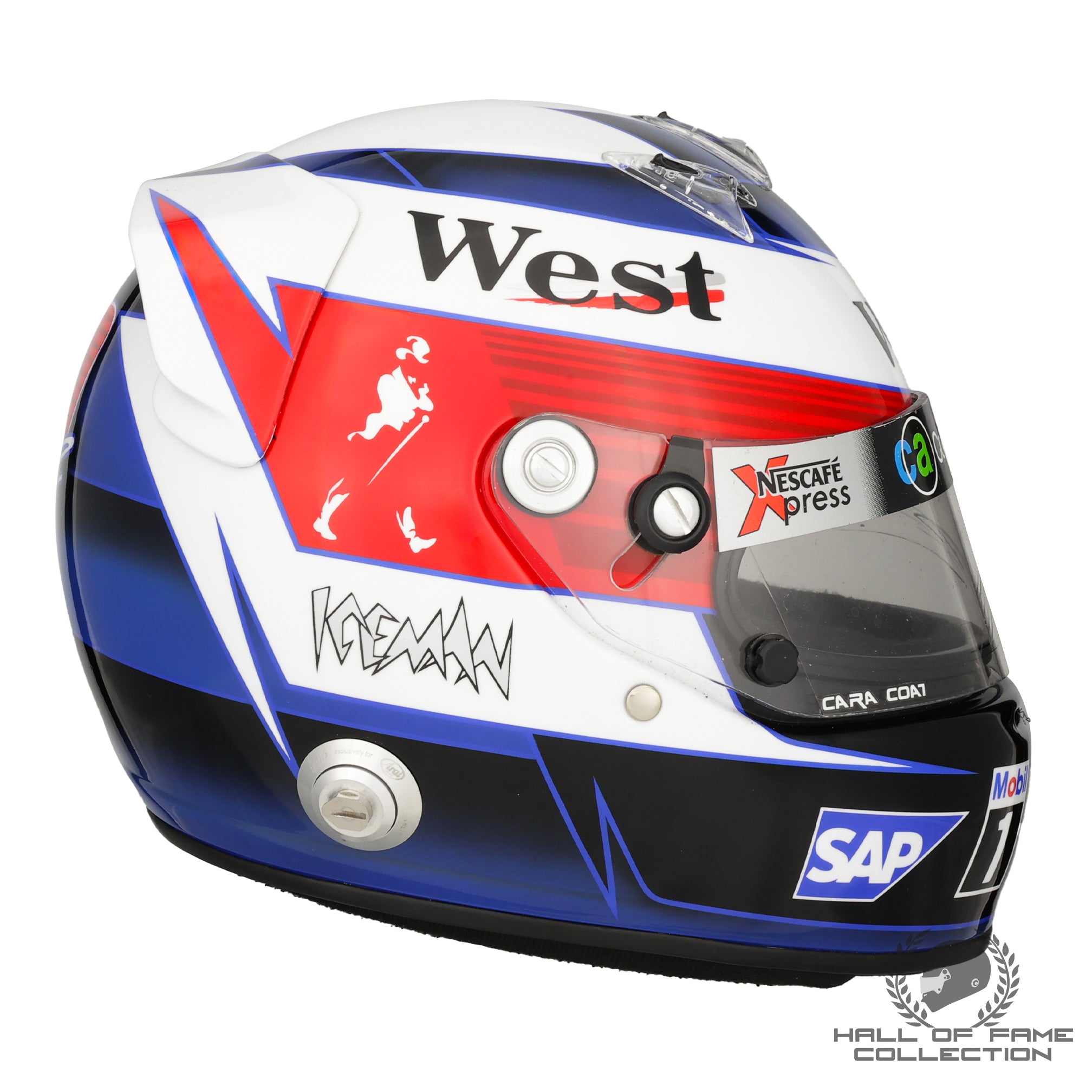 2005 Kimi Raikkonen Signed Replica McLaren F1 Helmet
