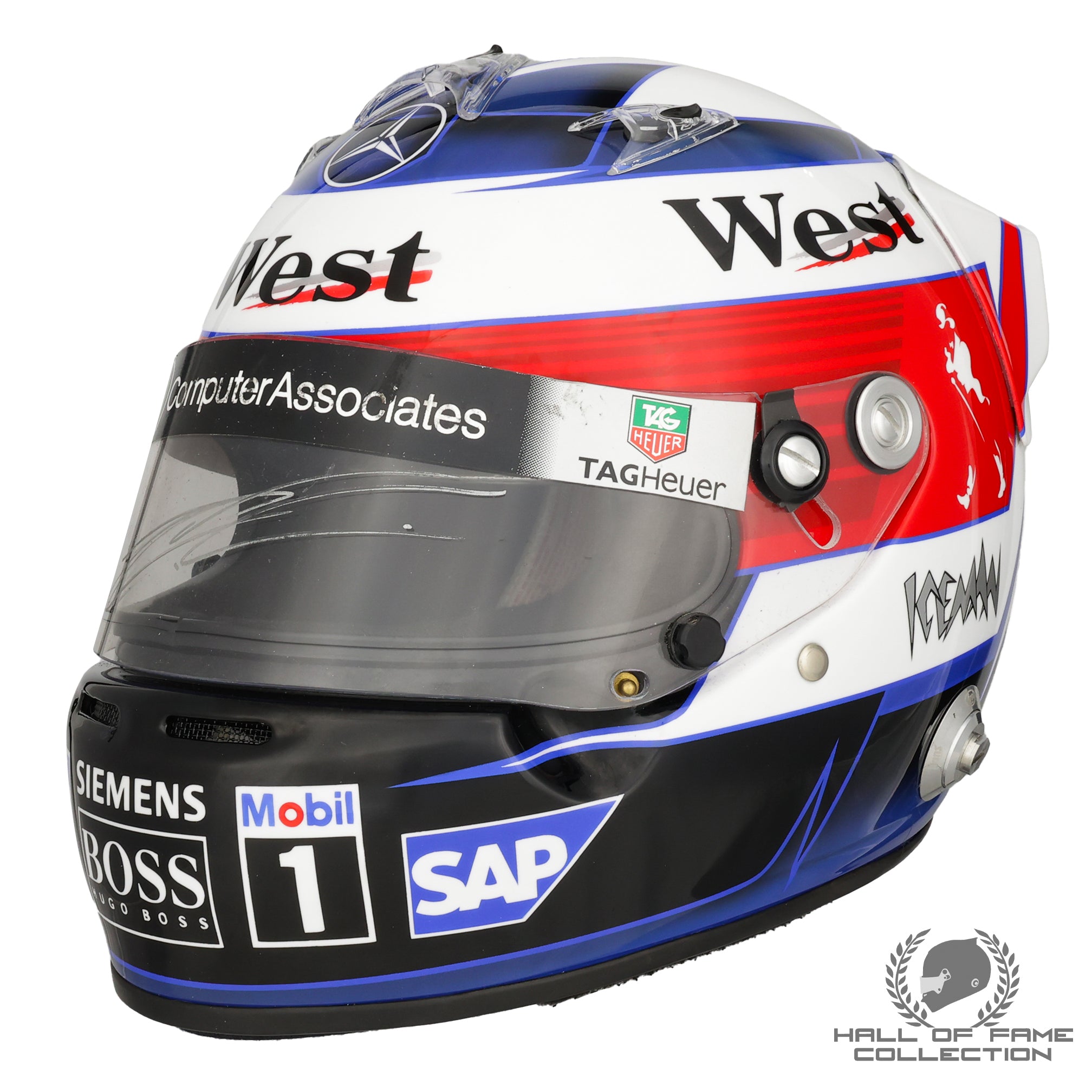 2005 Kimi Raikkonen Signed Replica McLaren F1 Helmet