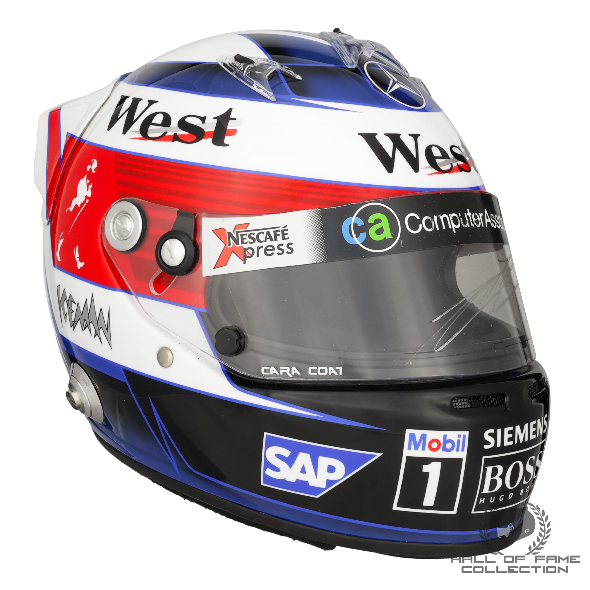 2005 Kimi Raikkonen Signed Replica McLaren F1 Helmet