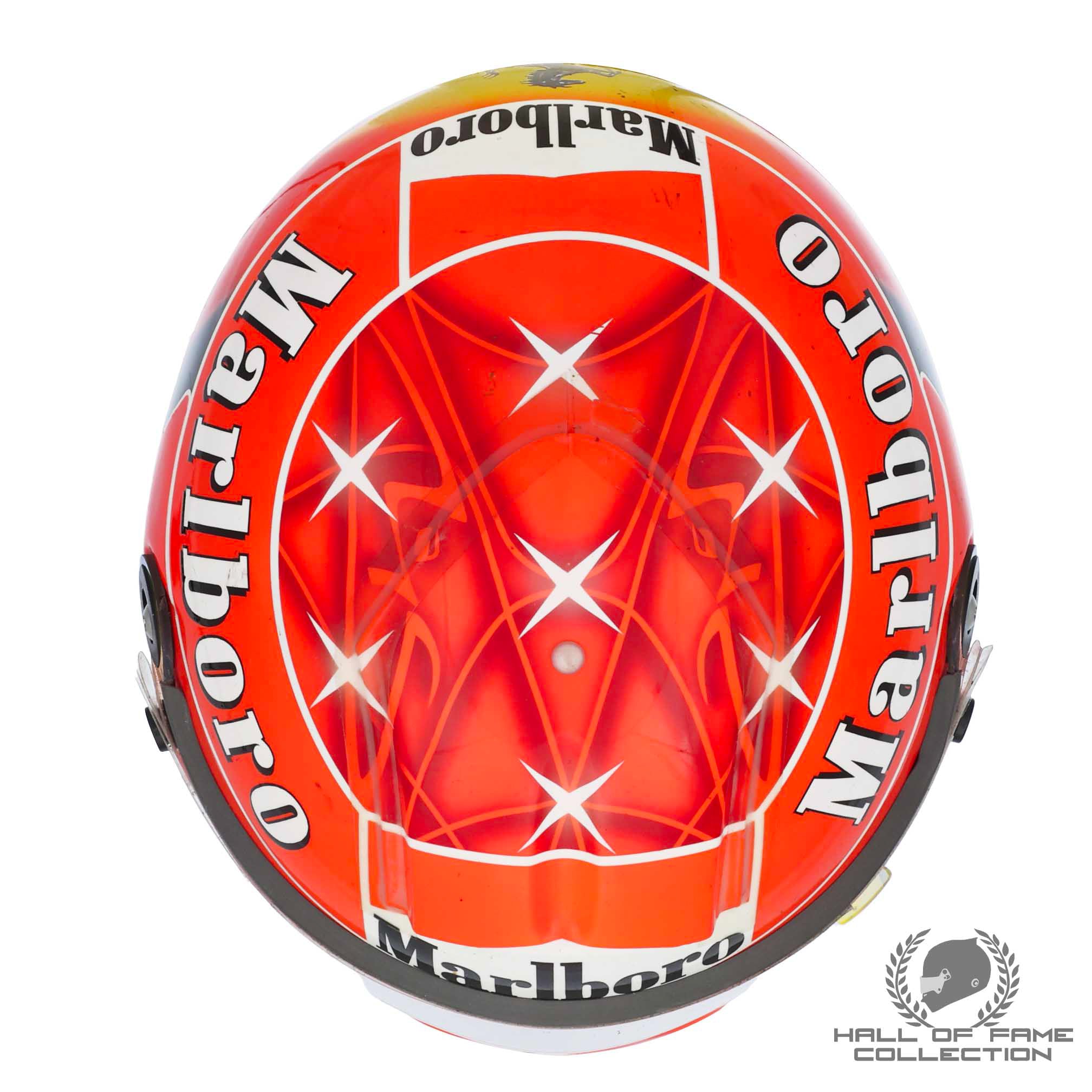 2005 Michael Schumacher Signed Australia/Malaysia Used Scuderia Ferrari F1 Helmet