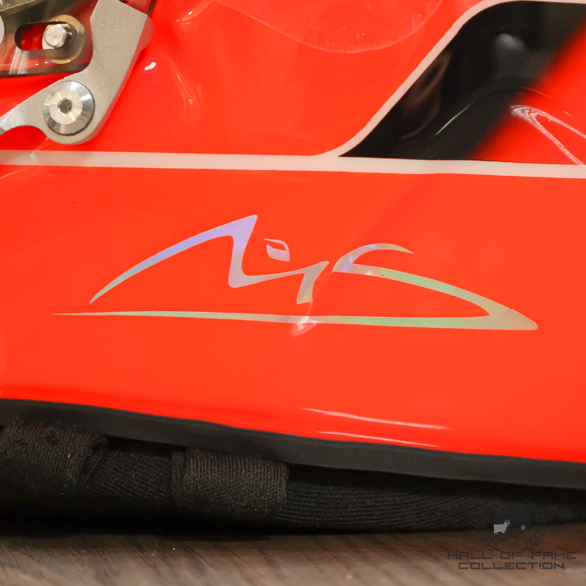 2005 Michael Schumacher Signed Schuberth RF1 Replica Scuderia Ferrari Helmet
