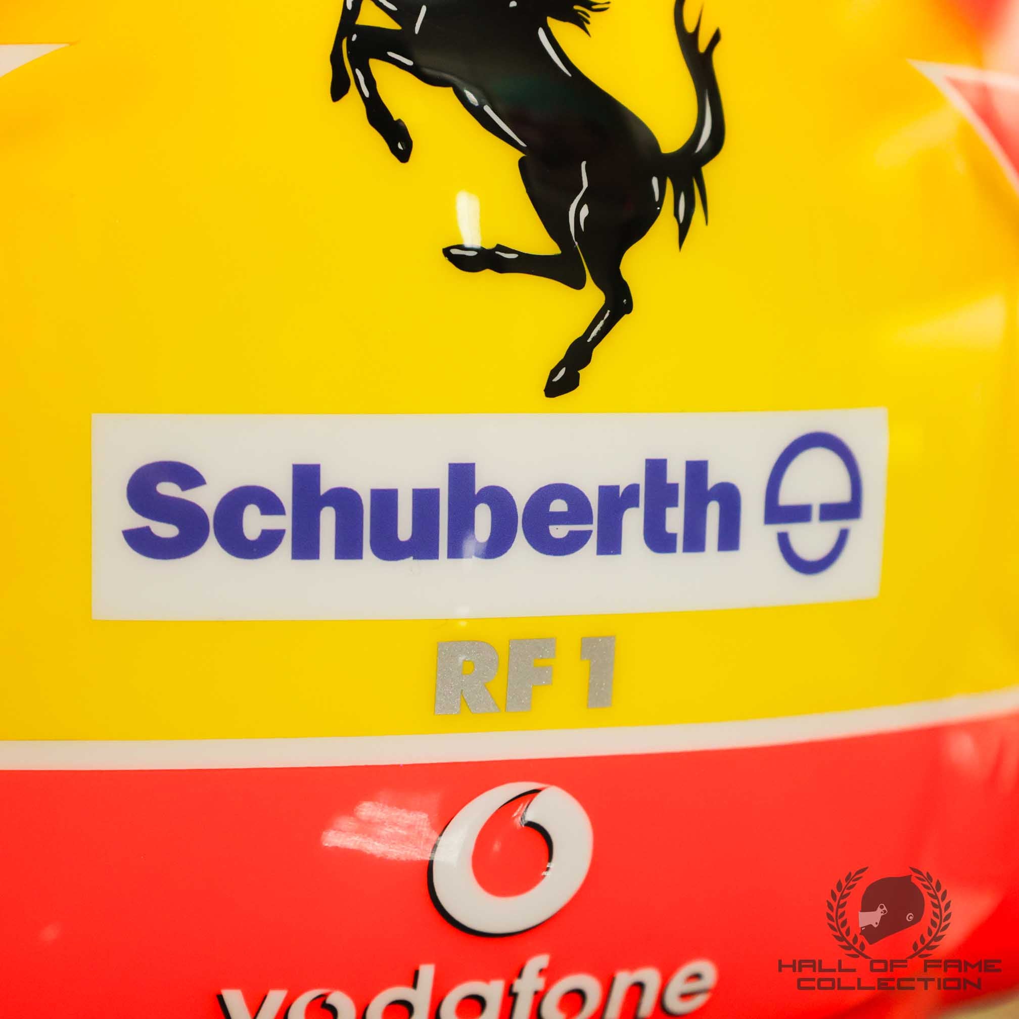 2005 Michael Schumacher Signed Schuberth RF1 Replica Scuderia Ferrari Helmet