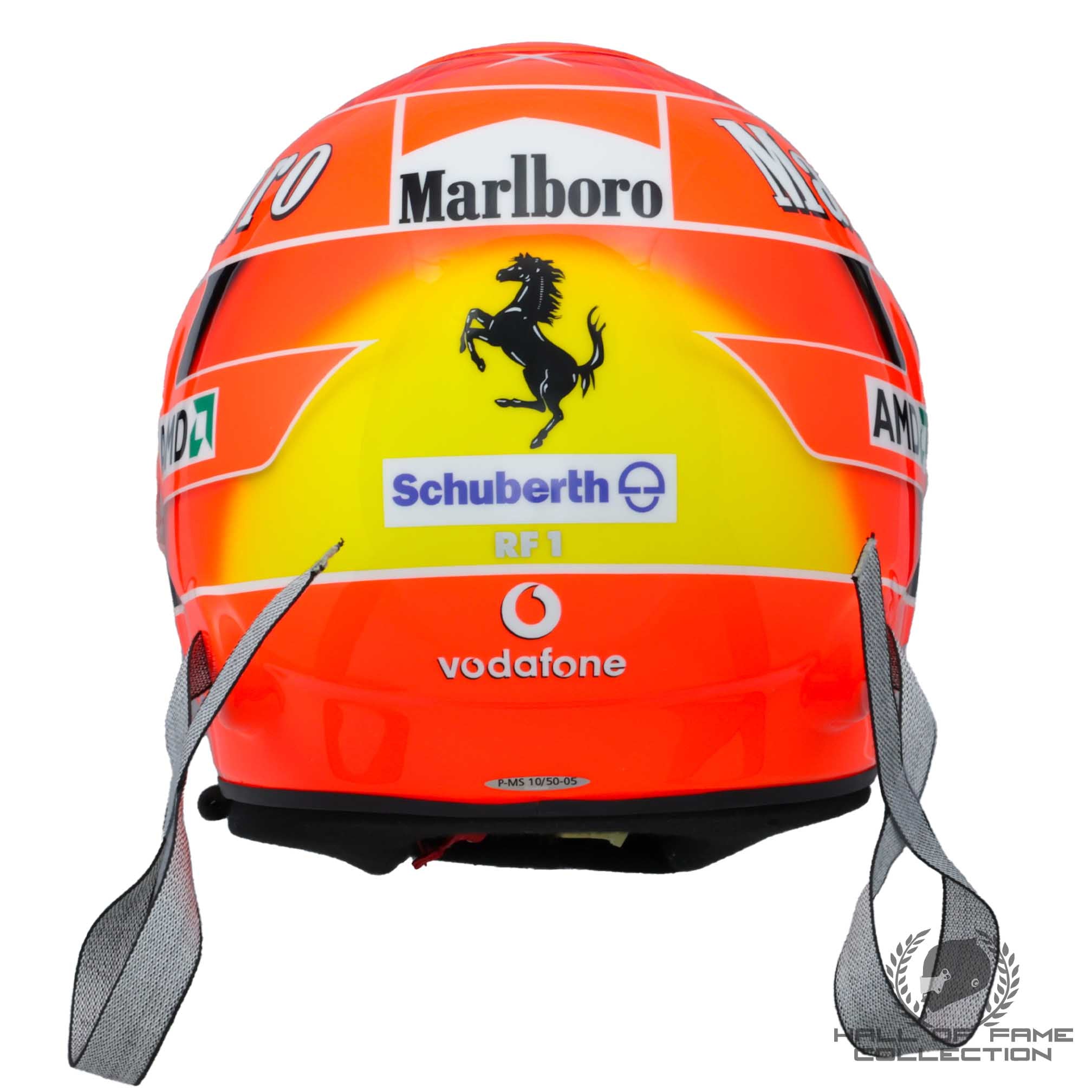 2005 Michael Schumacher Signed Schuberth RF1 Replica Scuderia Ferrari Helmet