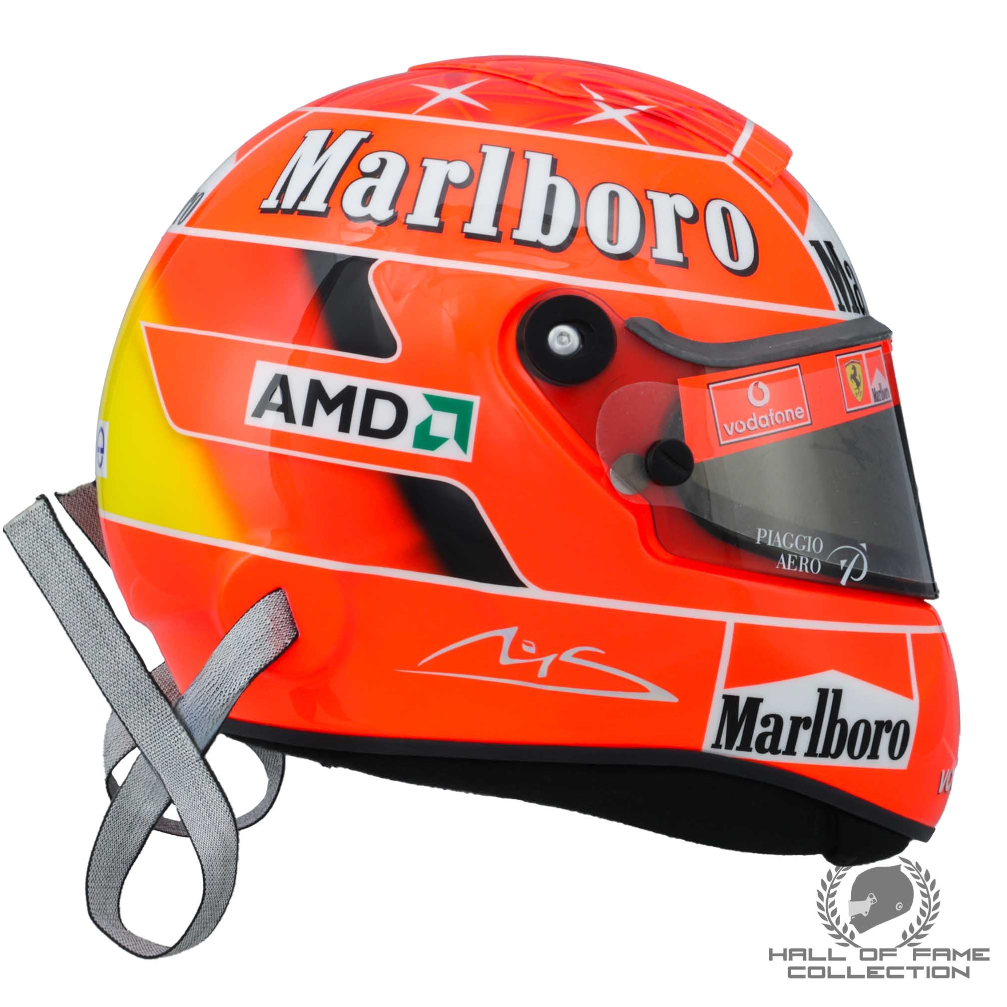 2005 Michael Schumacher Signed Schuberth RF1 Replica Scuderia Ferrari Helmet