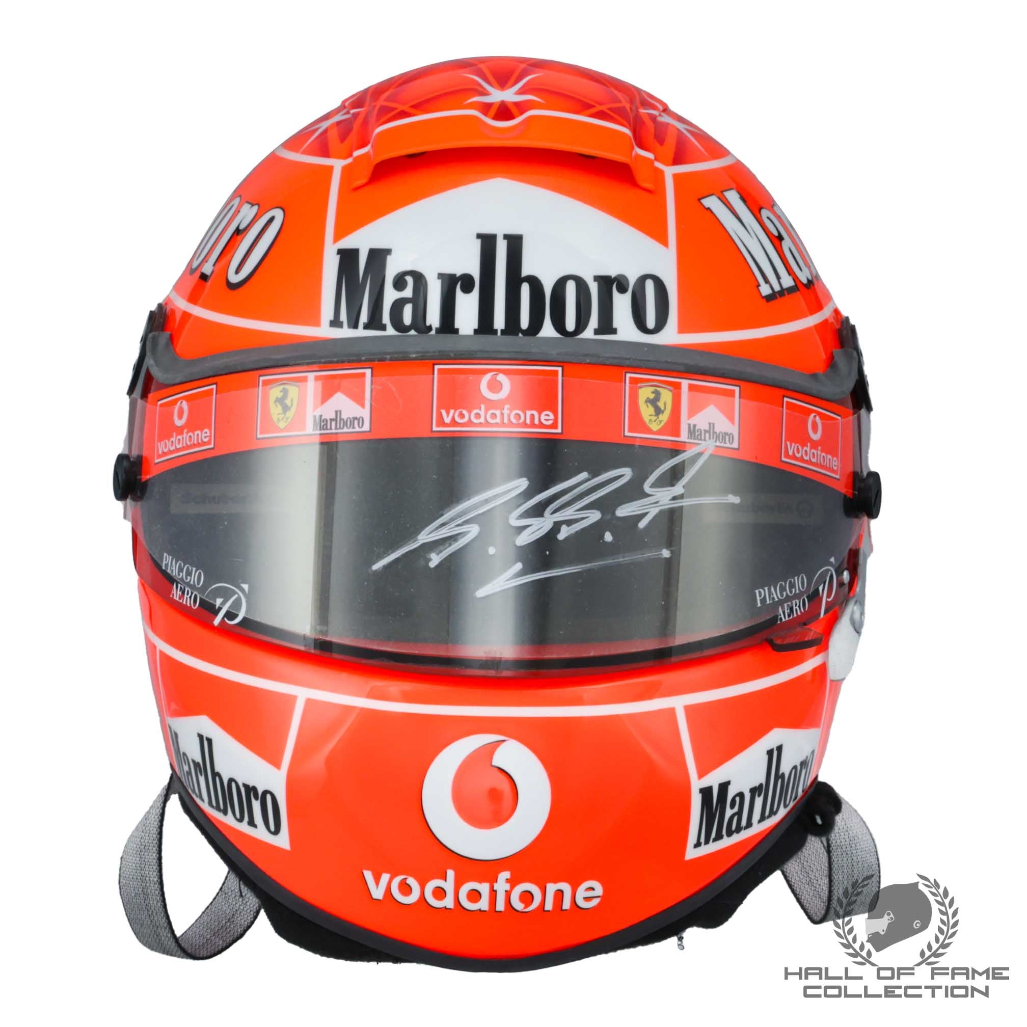 2005 Michael Schumacher Signed Schuberth RF1 Replica Scuderia Ferrari Helmet