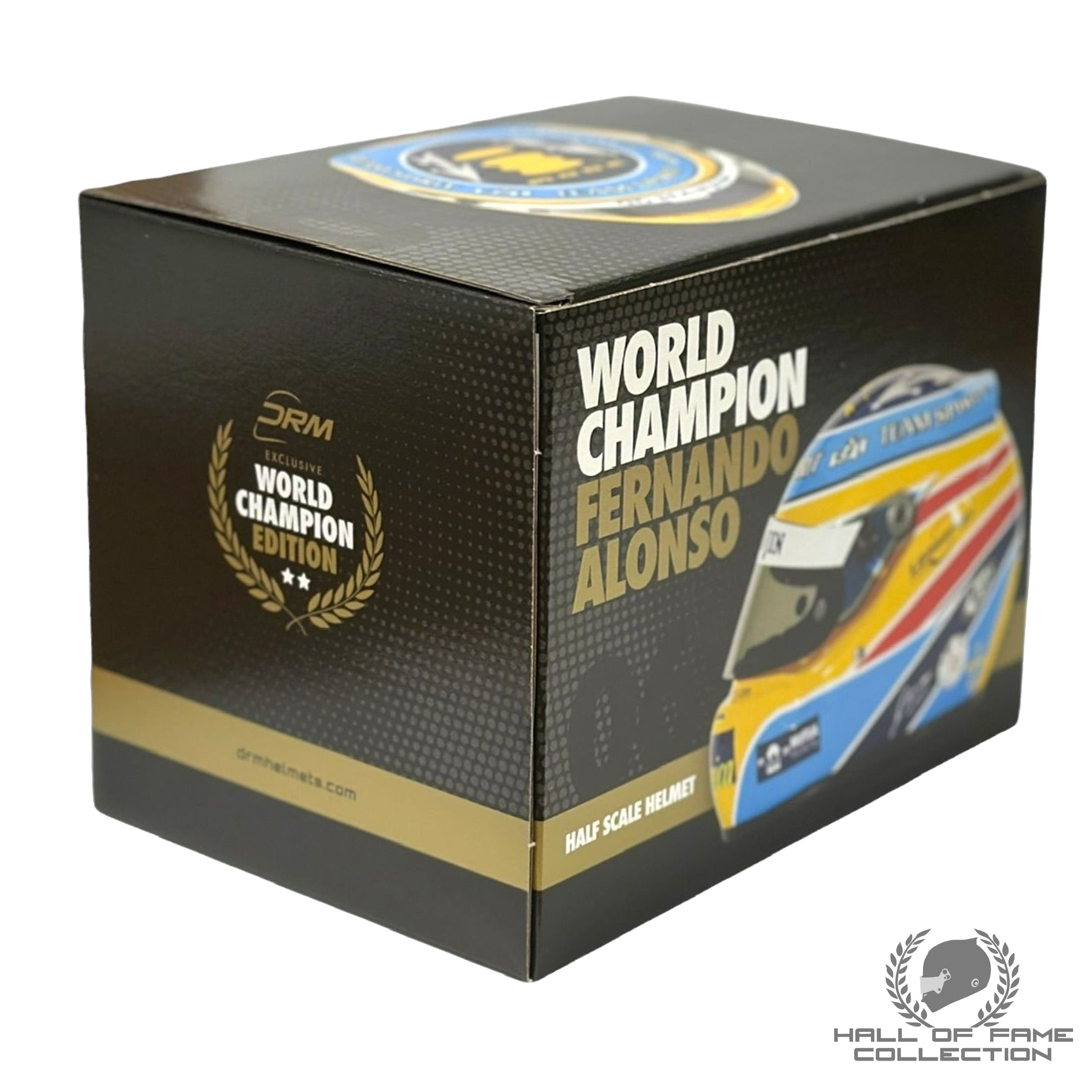 2006 Fernando Alonso 20th Anniversary World Champion Renault 1:2 Scale F1 Helmet