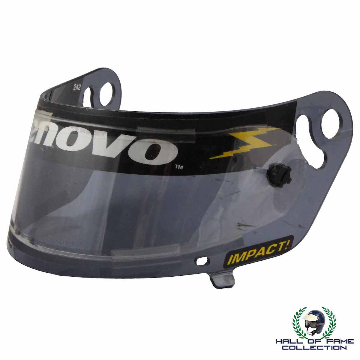 2007 Alex Barron Race Used CURB/Agajanian/Beck Motorsports IndyCar Visor