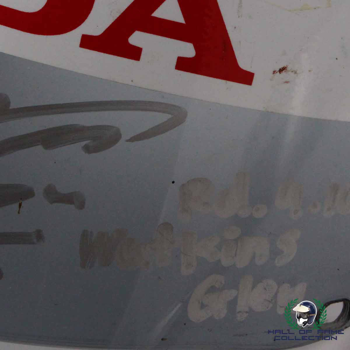 2007 Kosuke Matsuura Signed Race Used Delphi Panther Racing IndyCar Visor