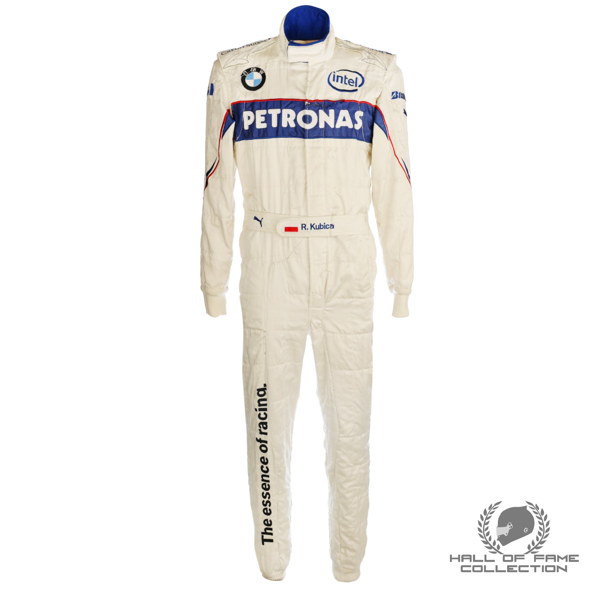 2007 Robert Kubica Race Used Canadian GP Crash BMW Sauber F1 Suit