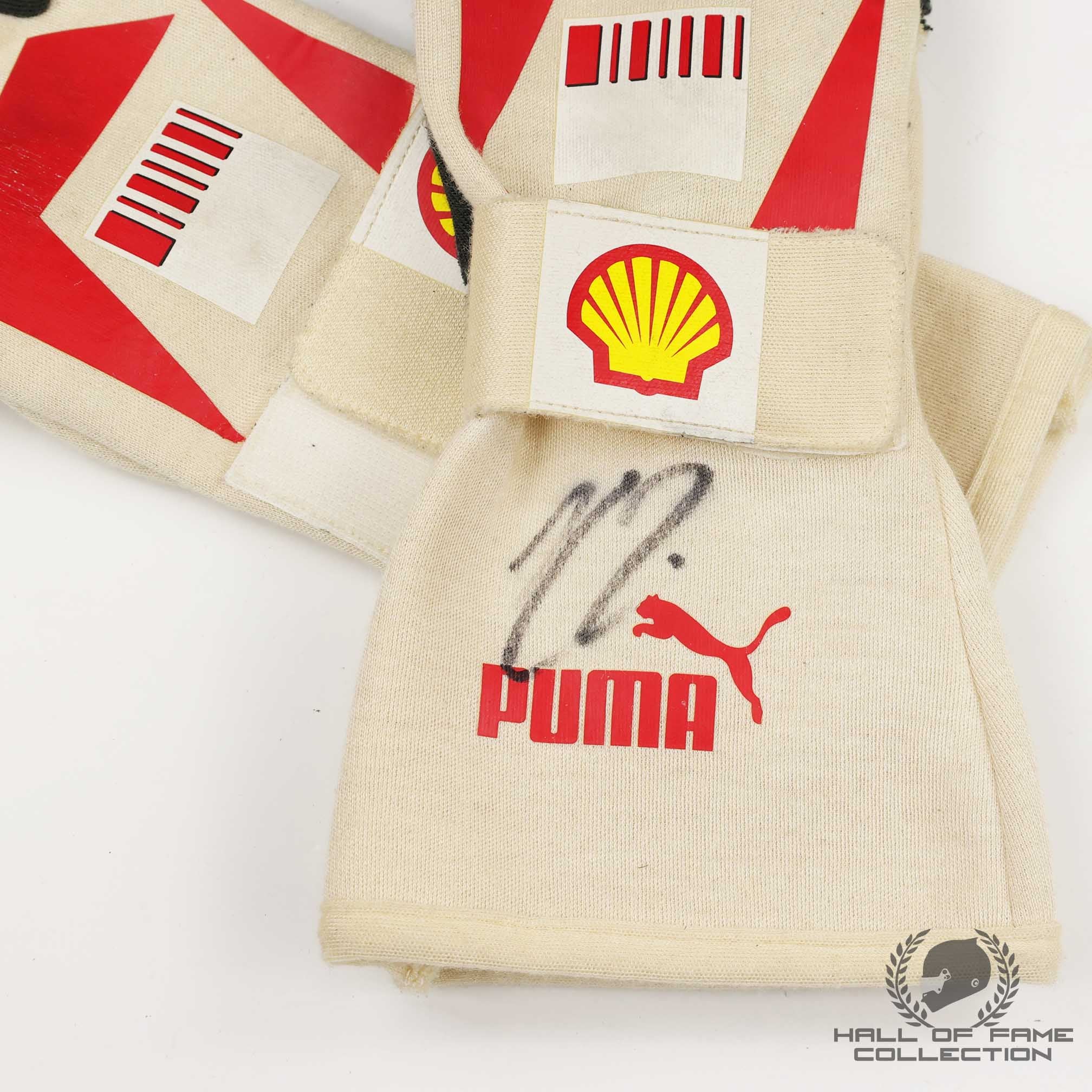 2007 Kimi Raikkonen Signed Race Used Championship Year Scuderia Ferrari F1 Gloves