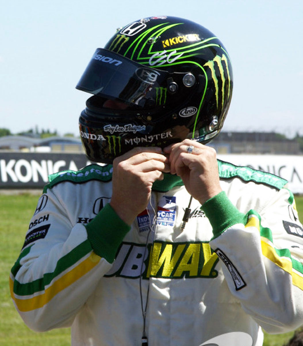 2008-09 Paul Tracy Signed Race Used Arai GP-5 Champ Car & IndyCar Helmet