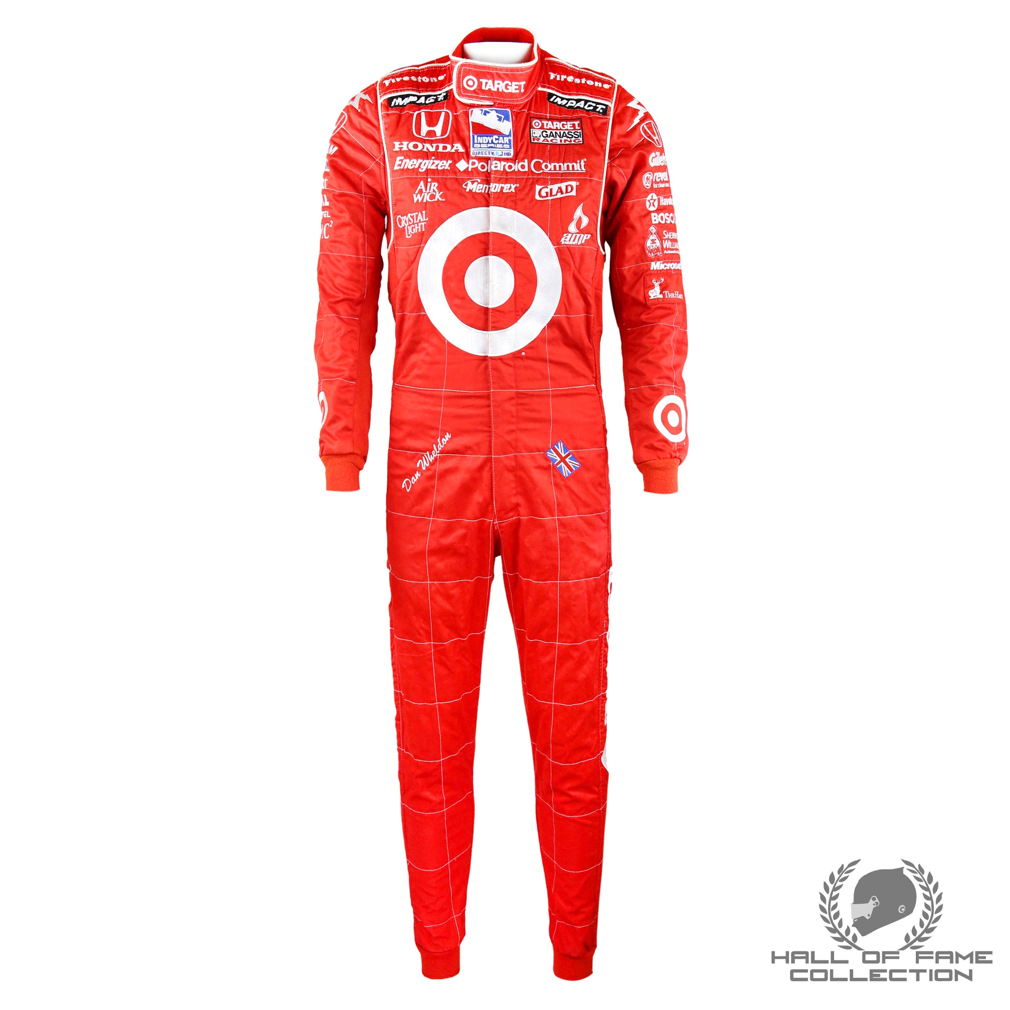 2008 Dan Wheldon Original Used Chip Ganassi Racing IndyCar Suit