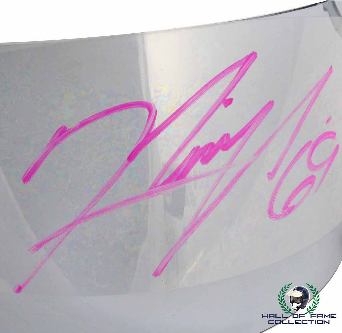 2008 Nicky Hayden Signed Race Used Repsol Honda MotoGP Visor