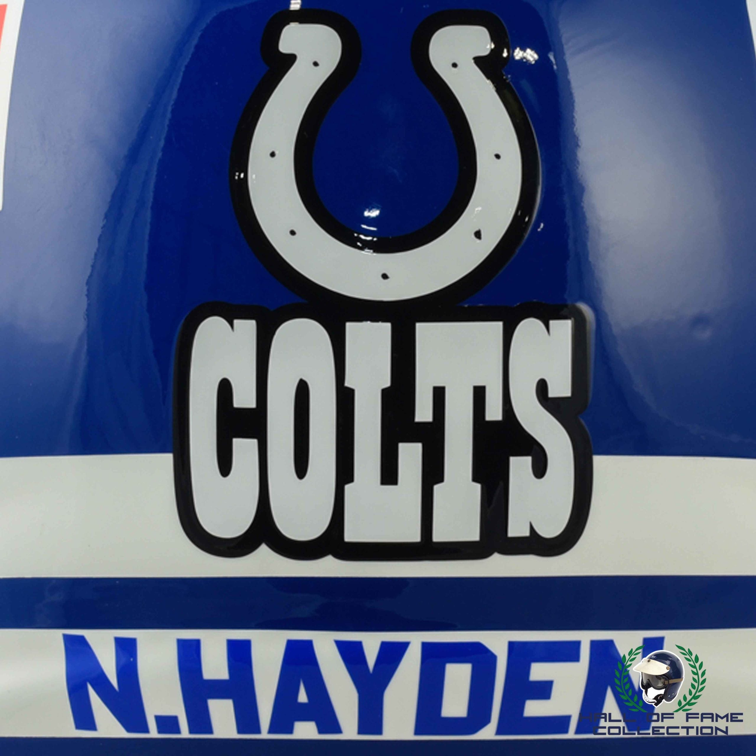 2008 Nicky Hayden Signed Original Special One Off USGP Design Arai MotoGp Helmet