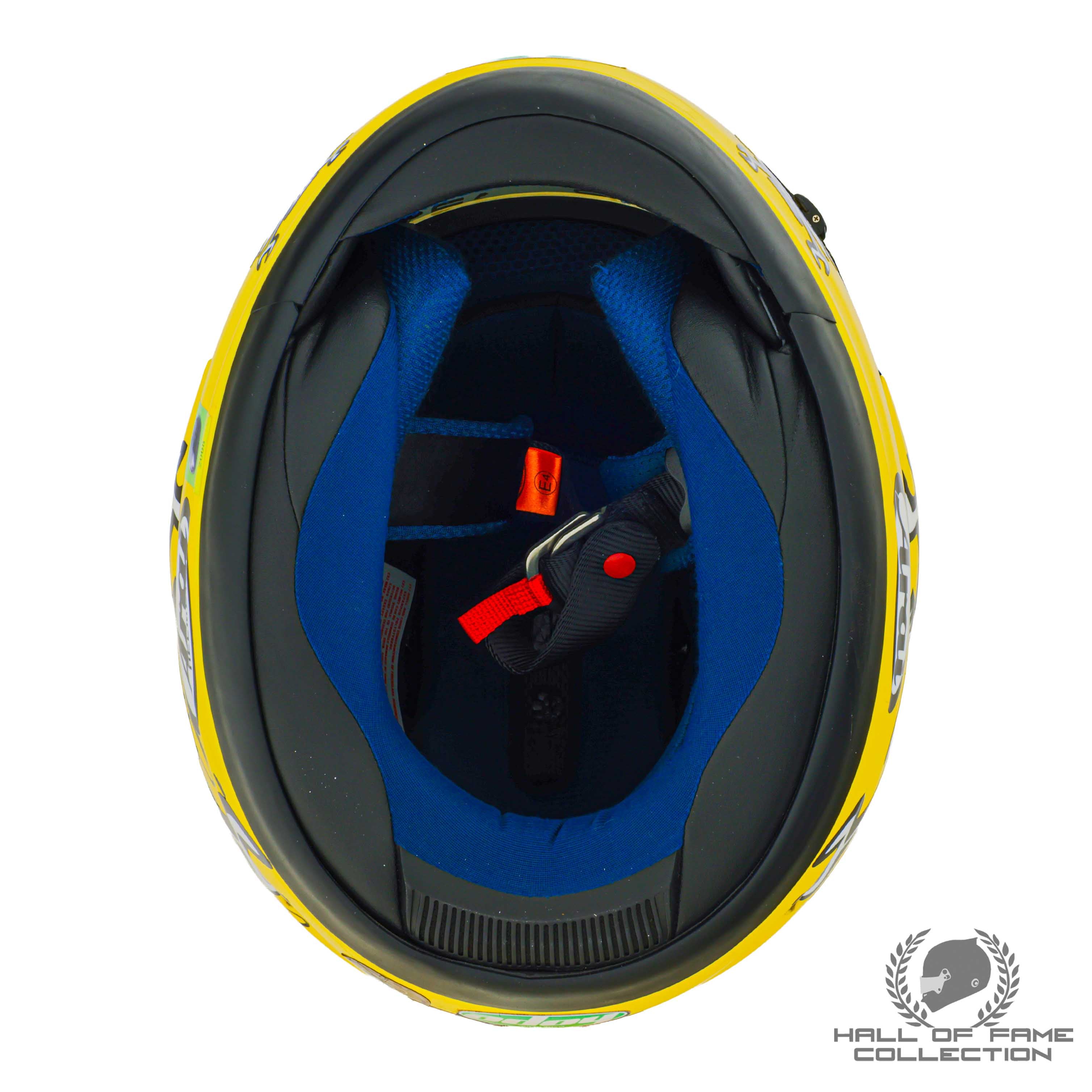 2008 Guy Martin Signed Macau GP Used Motorcycle Racing Helmet