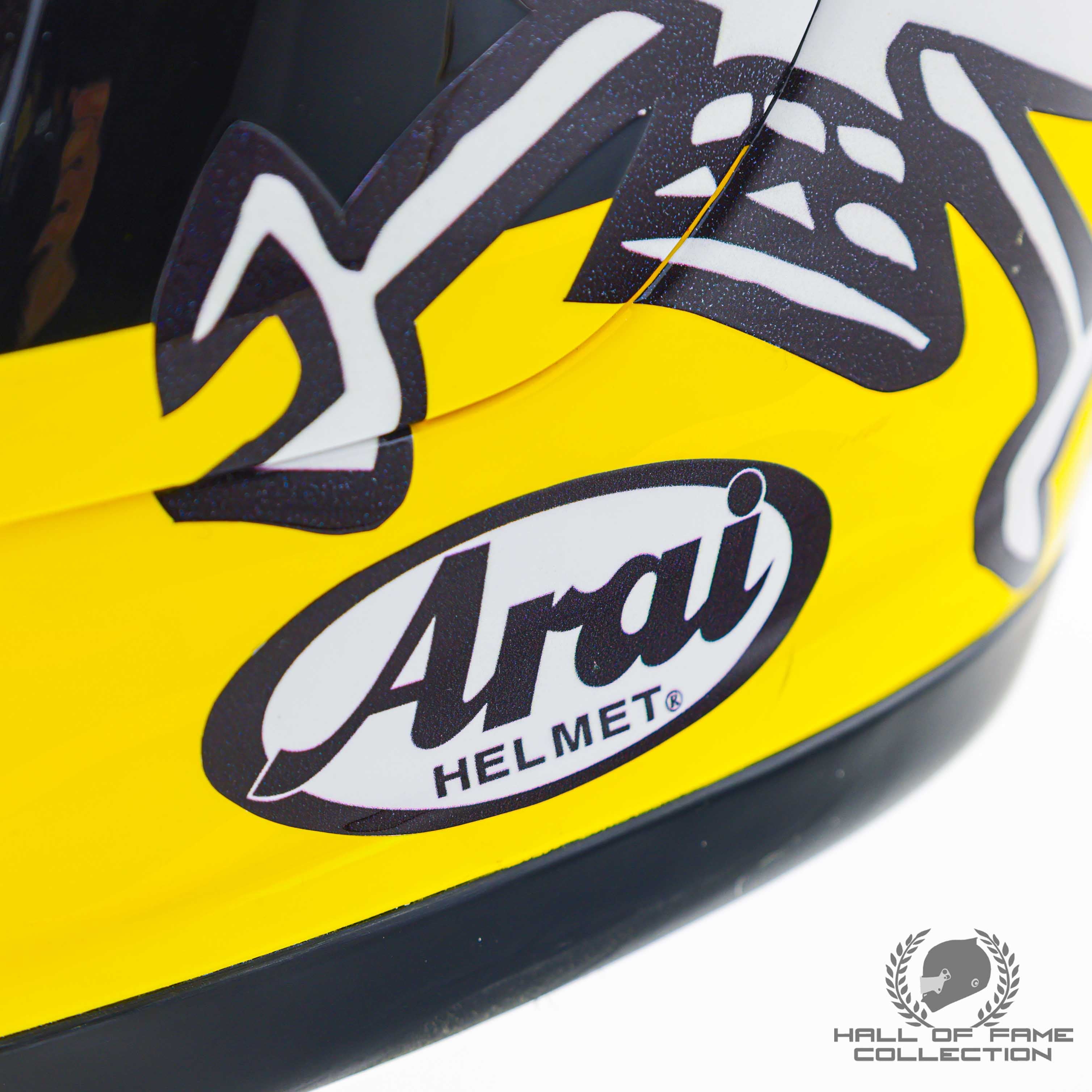 2008 Guy Martin Signed Macau GP Used Motorcycle Racing Helmet