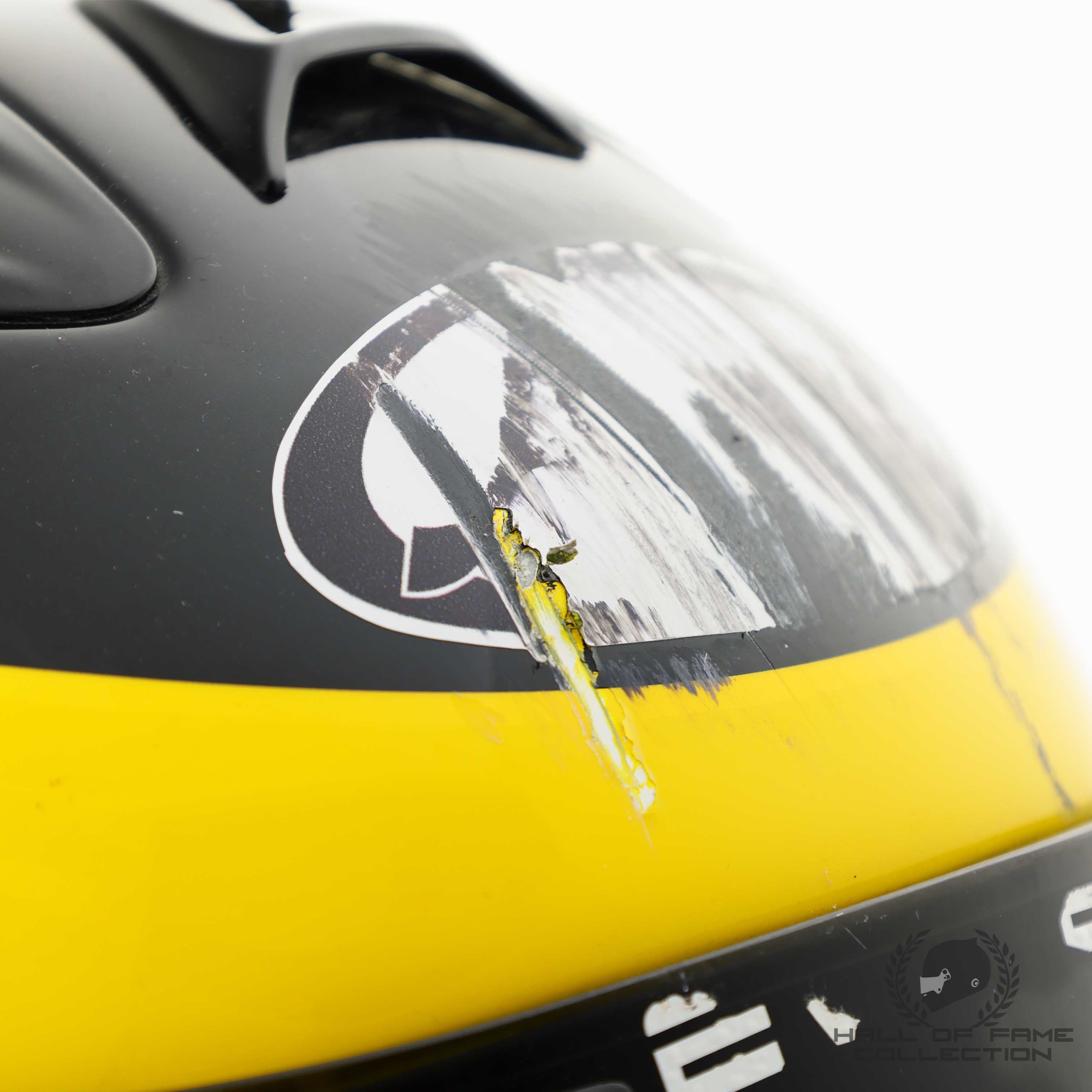 2008 Guy Martin Signed Macau GP Used Motorcycle Racing Helmet