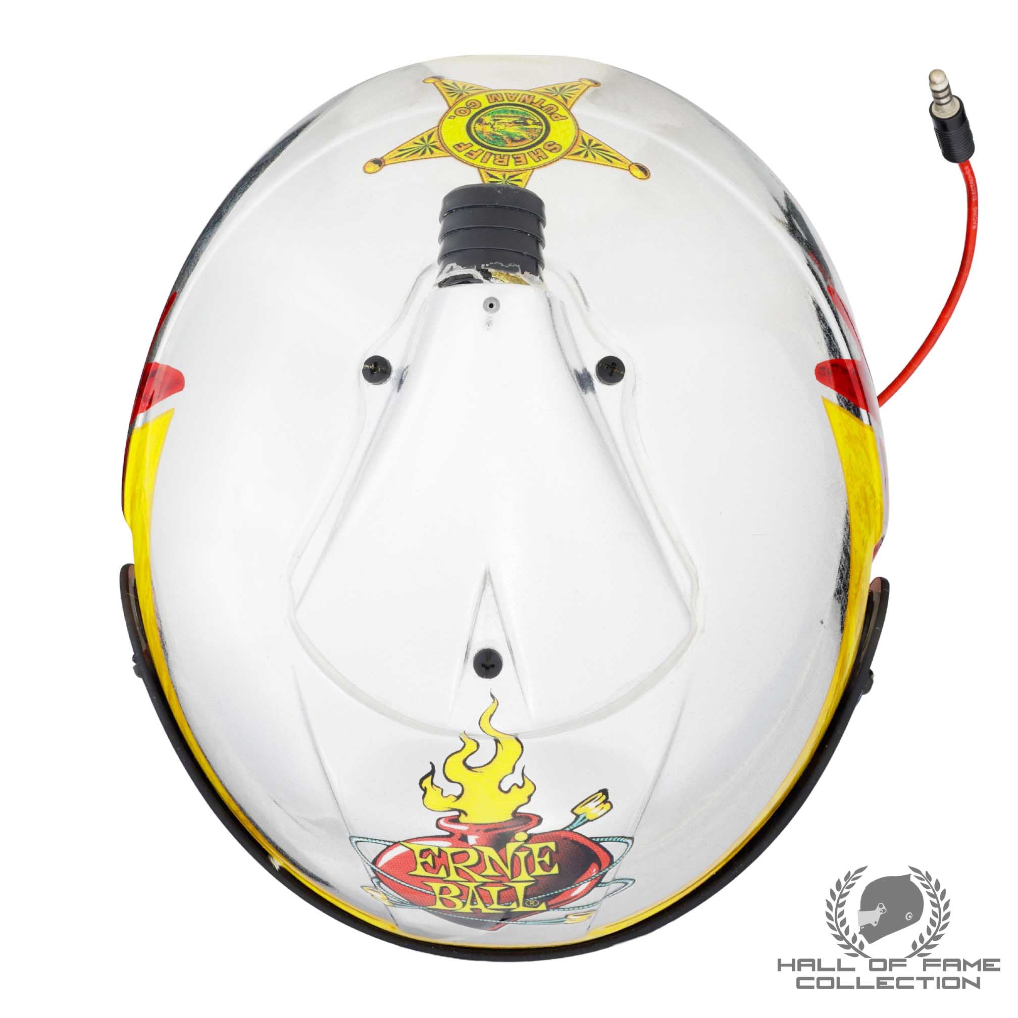 2008 Ron Fellows Signed Sonoma Cup Dale Earnhardt Inc Nascar Helmet